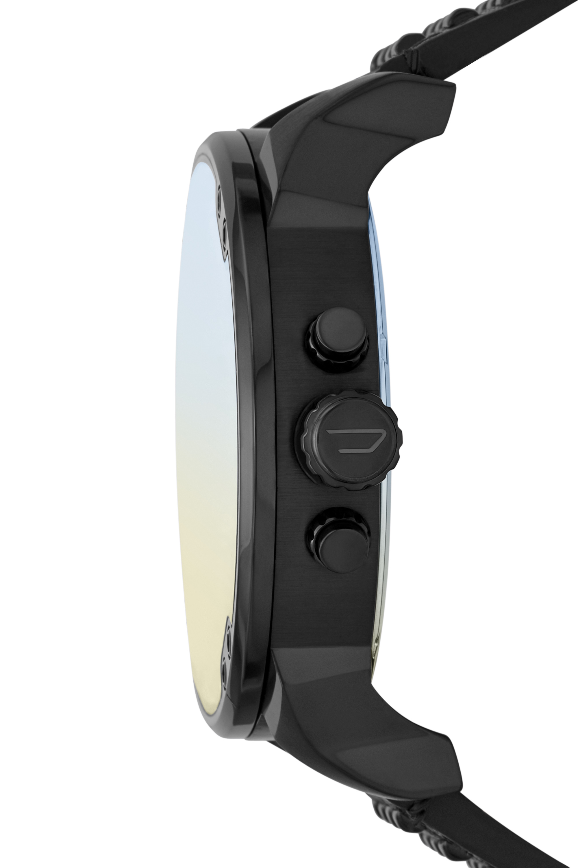 Diesel - DZ7451, Herren Mr. Daddy Armbanduhr mit schwarzem Lederarmband in Schwarz - 3