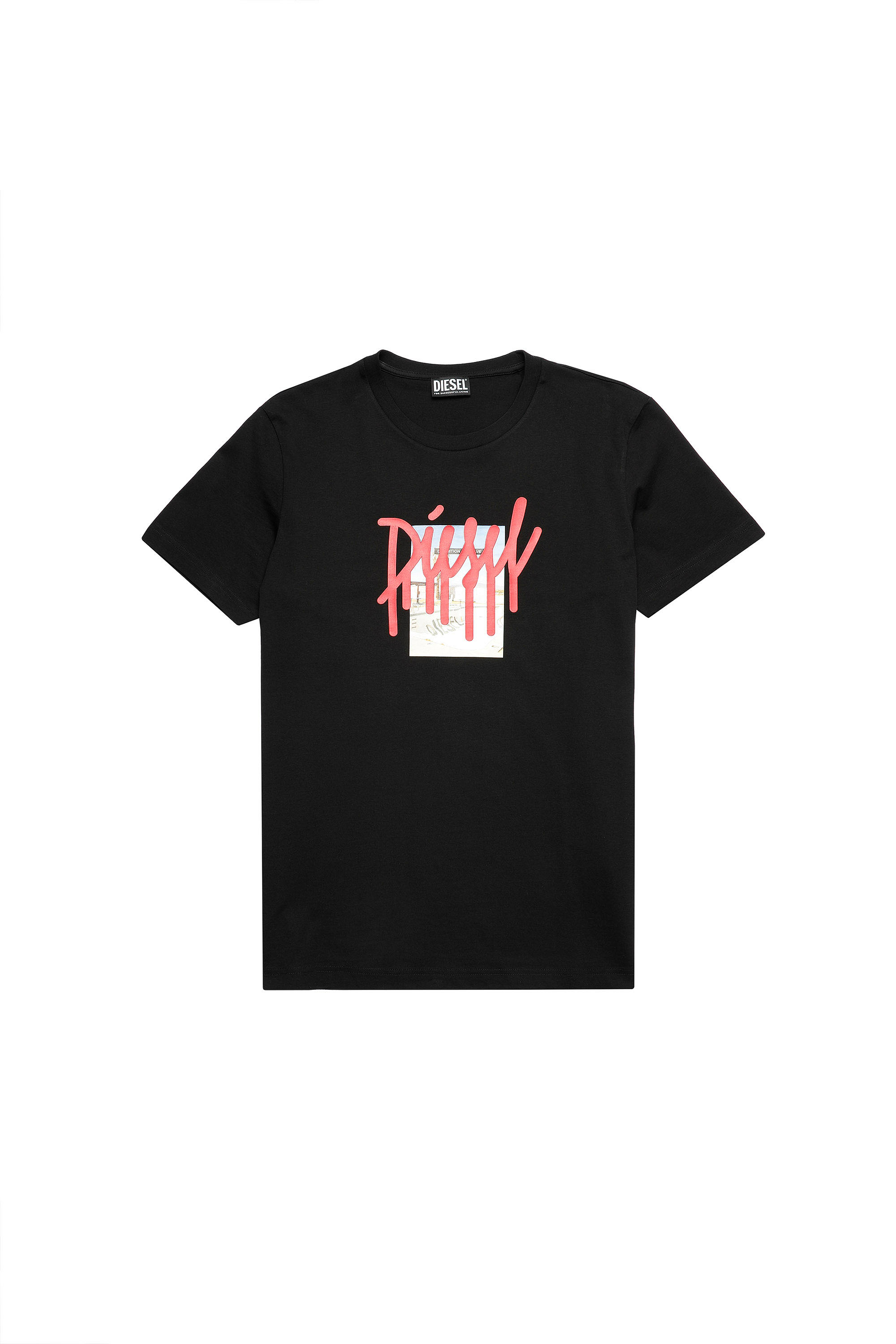 T-DIEGOS-B9, Schwarz - T-Shirts