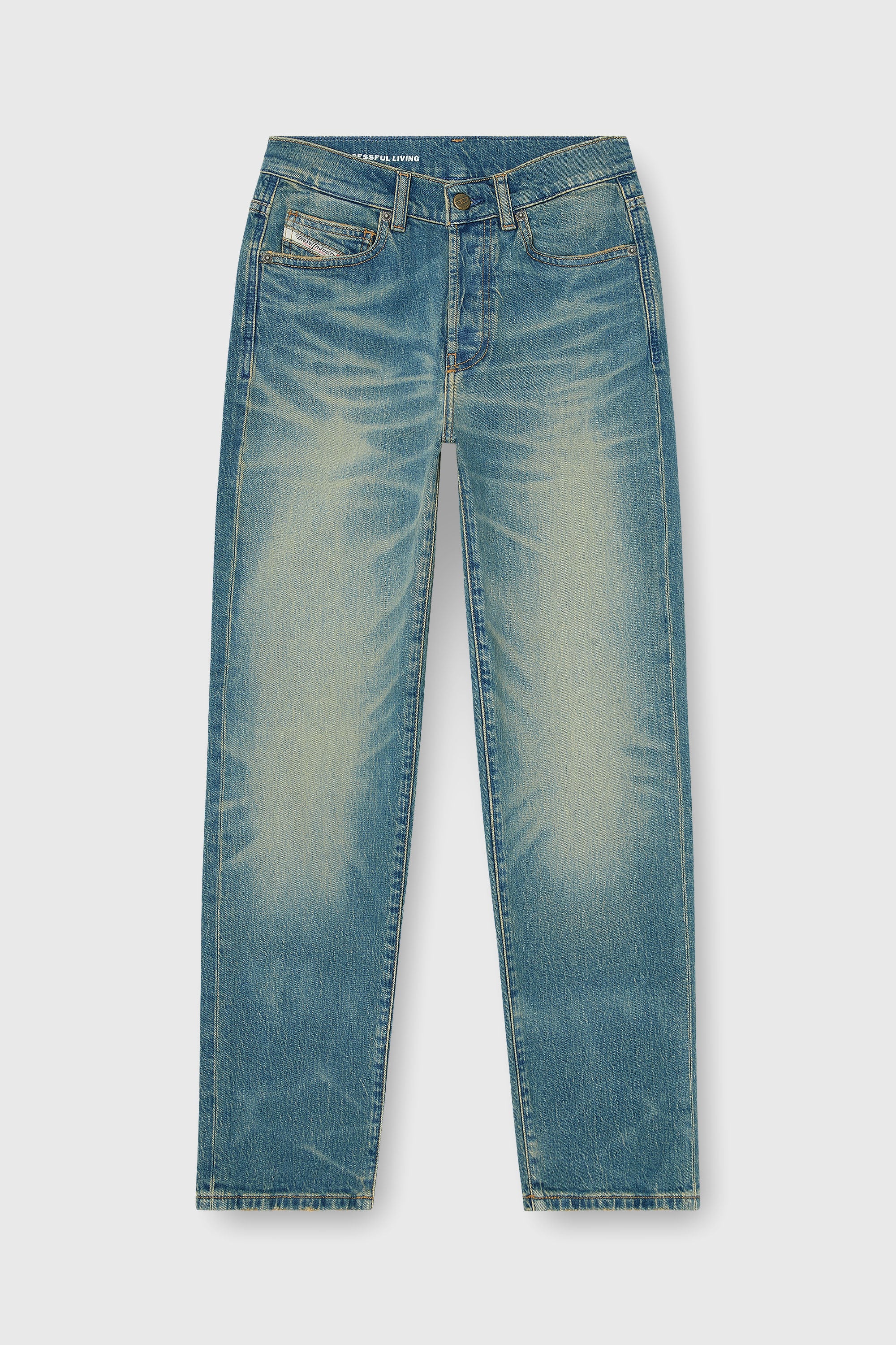 Diesel - Damen Regular Jeans 1981 D-Went 0KBBP, Mittelblau - 2