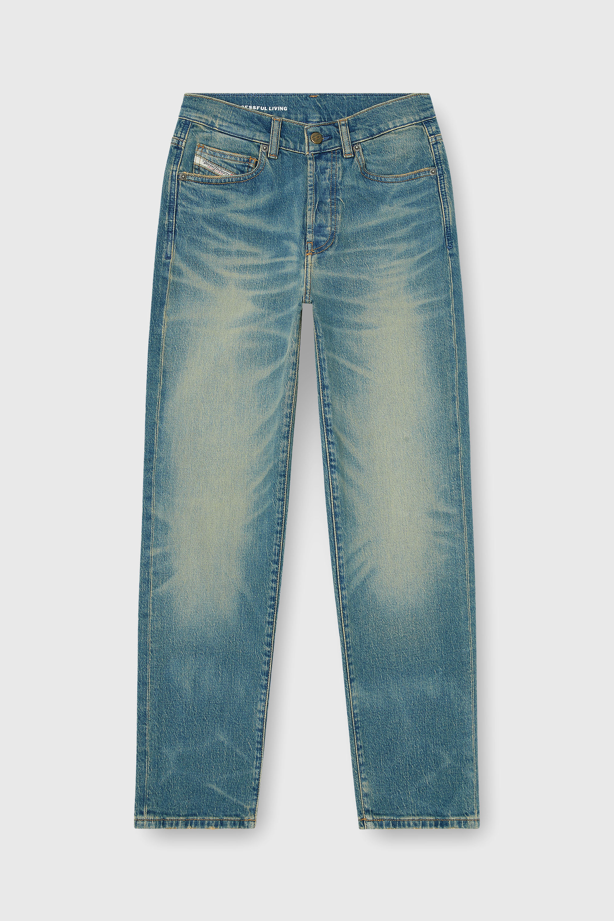 Diesel - Damen Regular Jeans 1981 D-Went 0KBBP, Mittelblau - 6