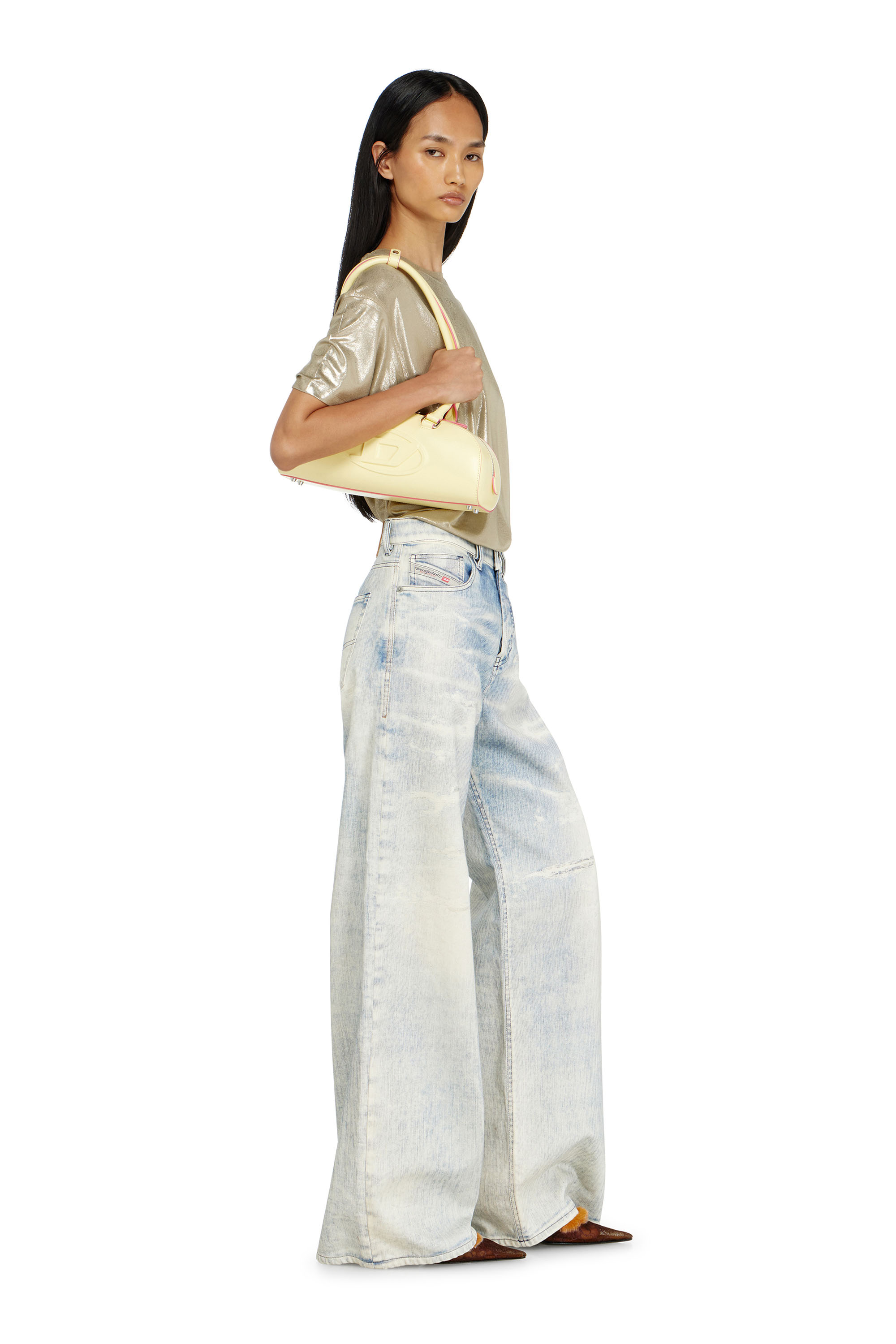 Diesel - Damen Relaxed Jeans 1996 D-Sire 09R69, Hellblau - 2