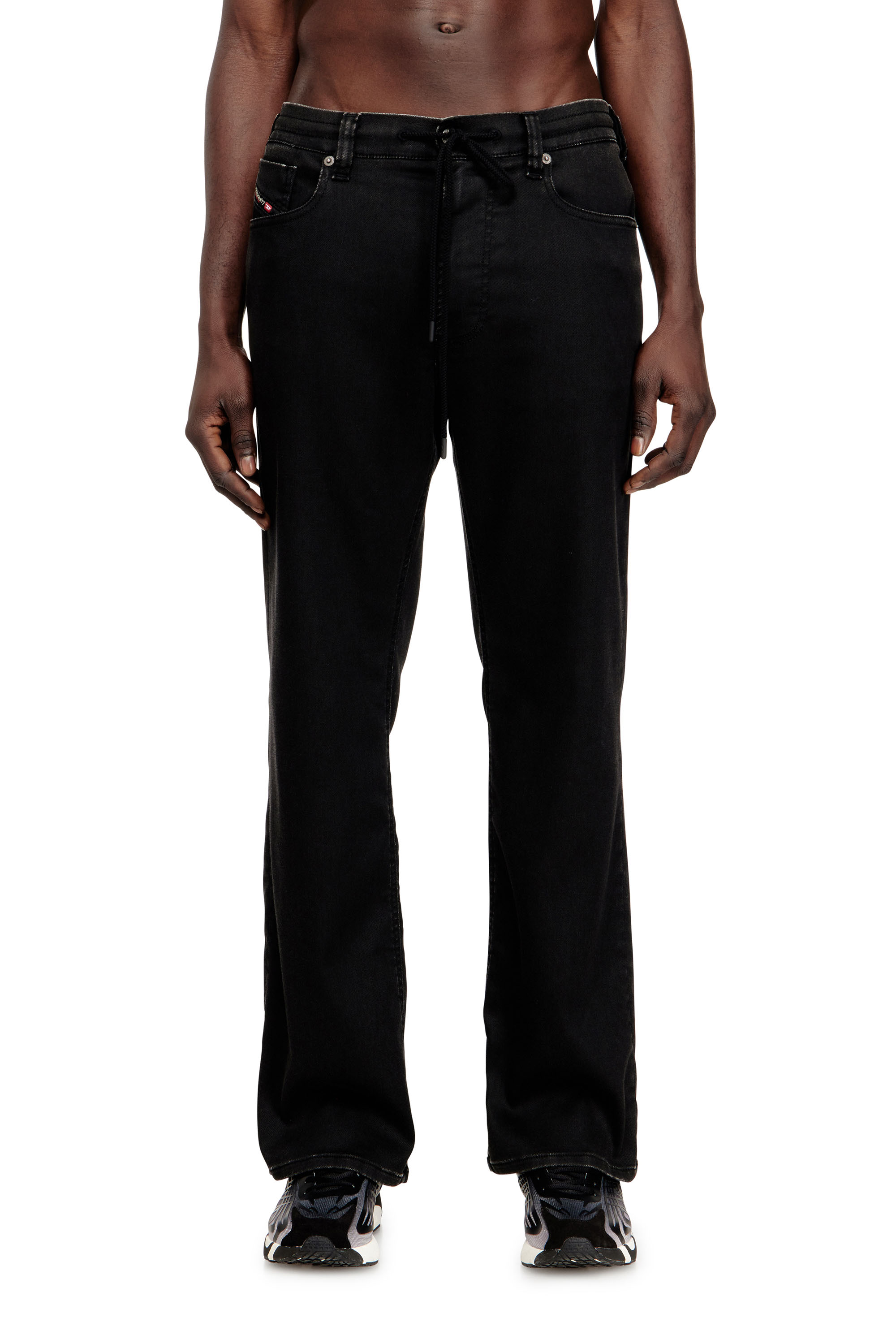 Diesel - Herren Relaxed 2080 D-Reel Joggjeans® 09N90, Schwarz/Dunkelgrau - 1