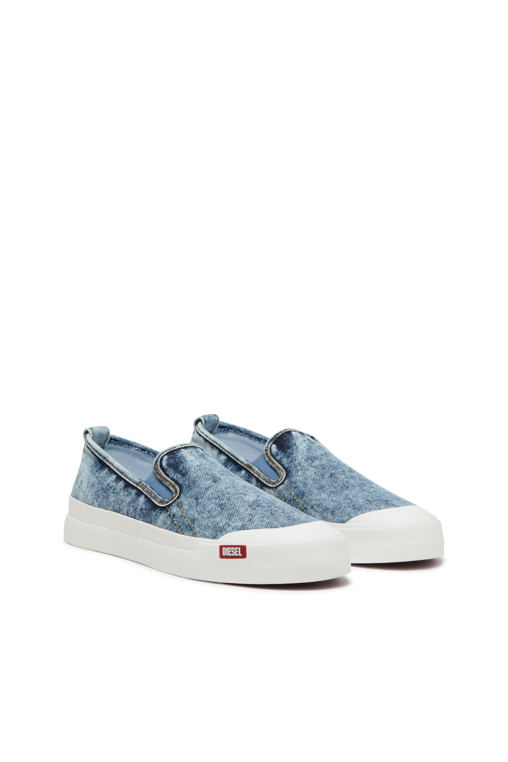 Diesel - S-ATHOS NMD SO, Herren S-Athos-Slip-on-Sneakers aus Denim in Blau - 2