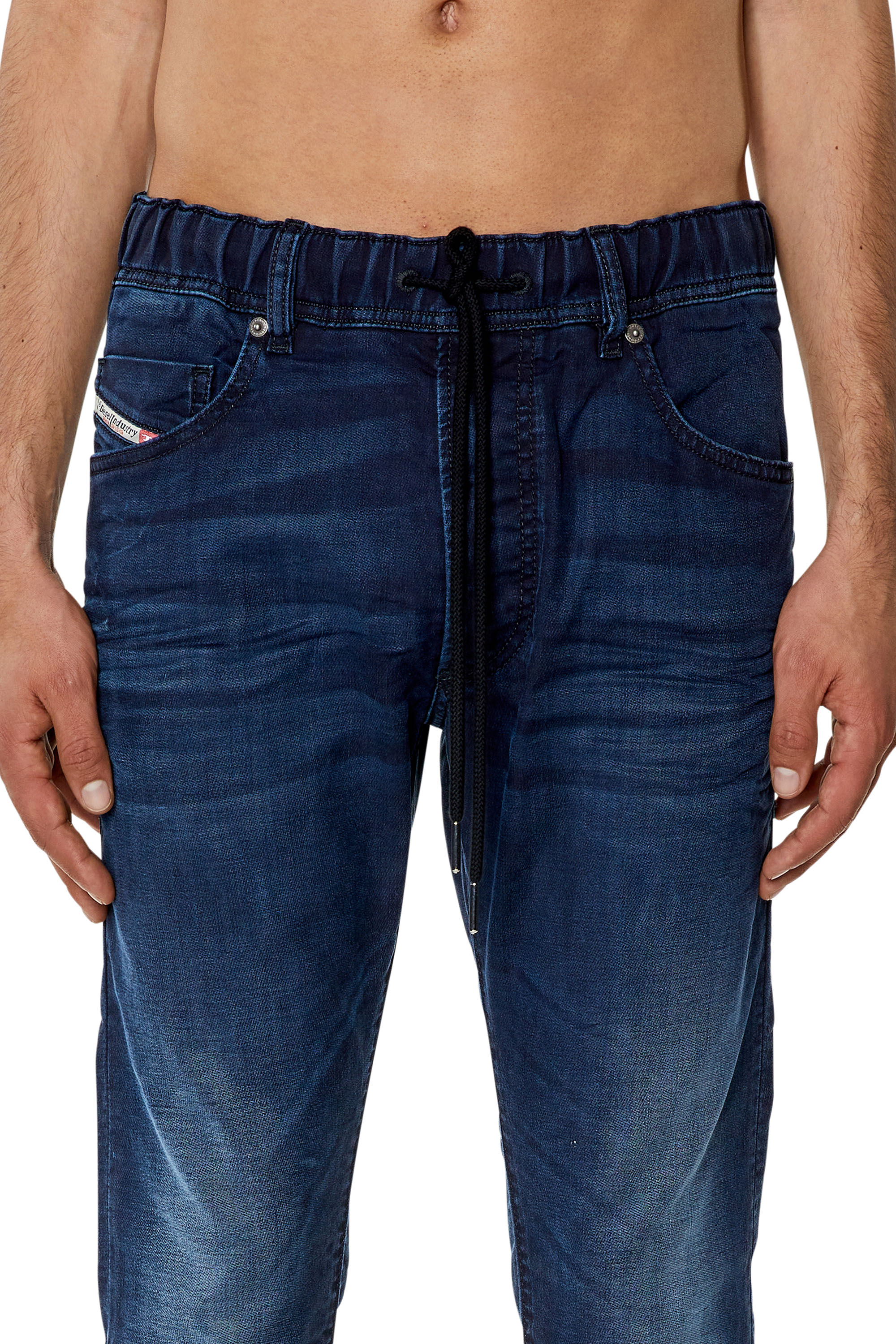 Diesel - Krooley JoggJeans® 068FB Tapered, Dunkelblau - Image 3