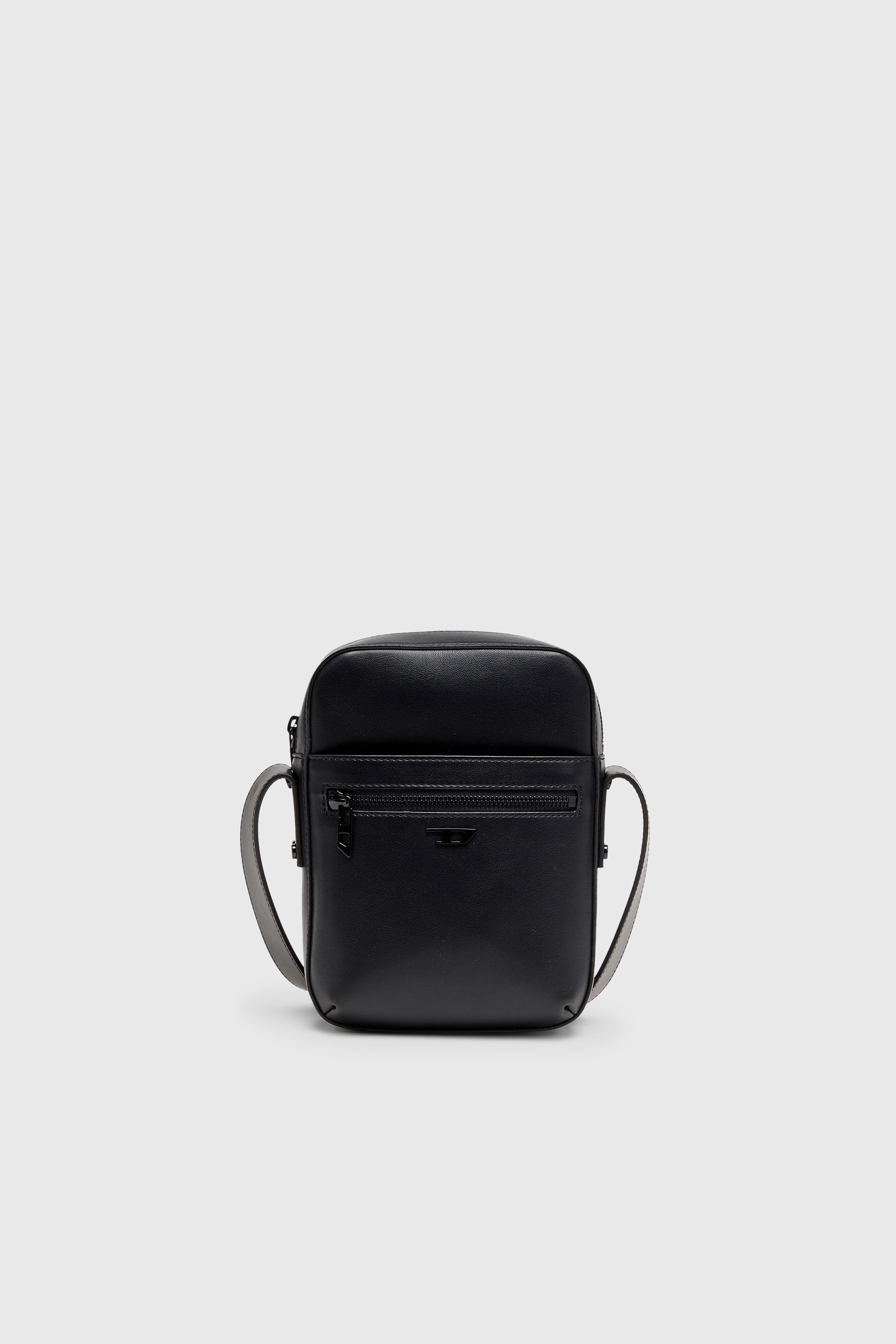 Diesel - RIVET-D CROSSBODY, Herren Rivet-D - Crossbody-Tasche aus PU mit Nieten-Details in Schwarz - 1