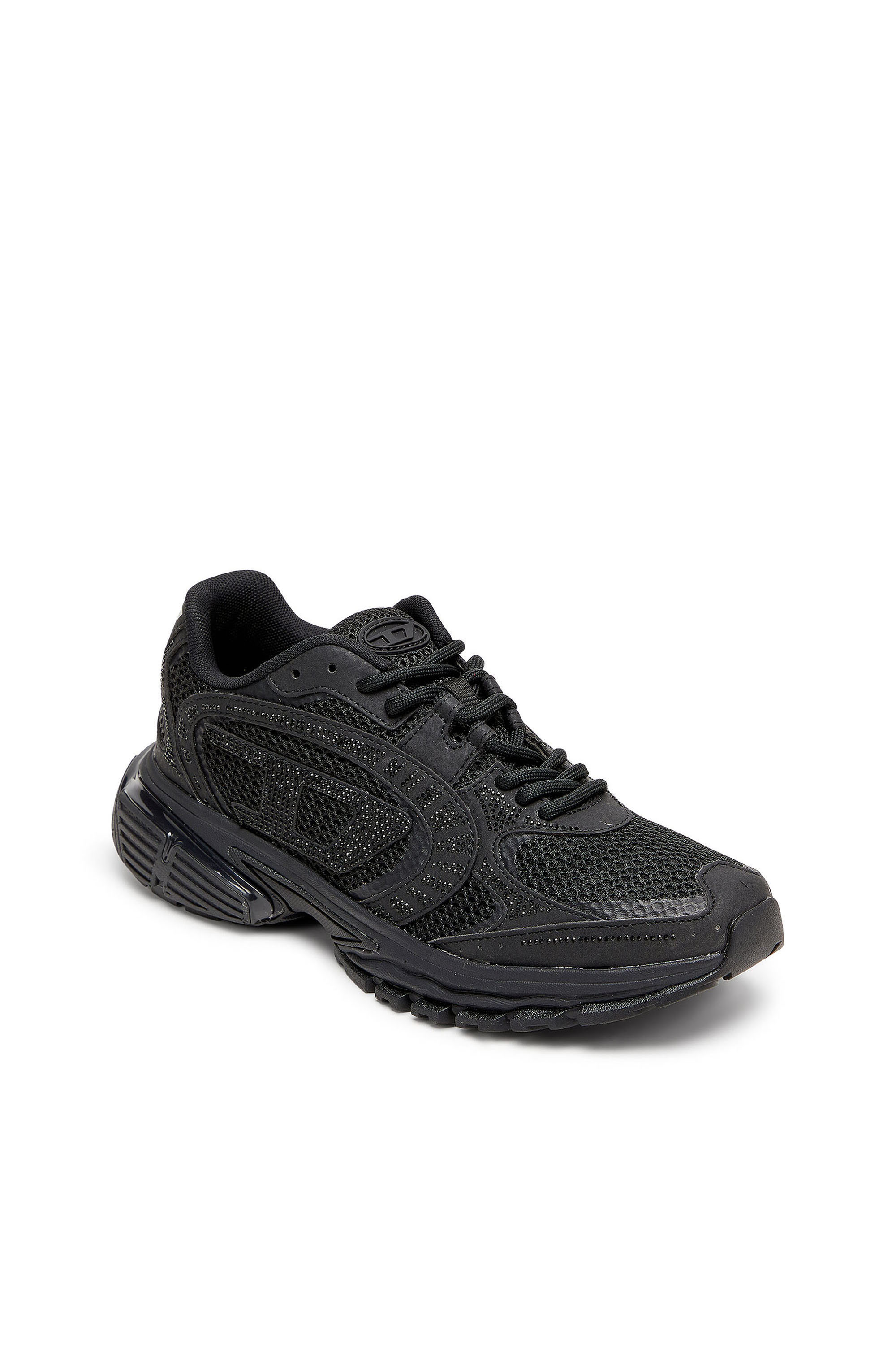 Diesel - S-PRO-V-DENSE LOW W, Damen S-Pro-V-Dense - Mesh-Sneaker mit Kristallen in Schwarz - 6
