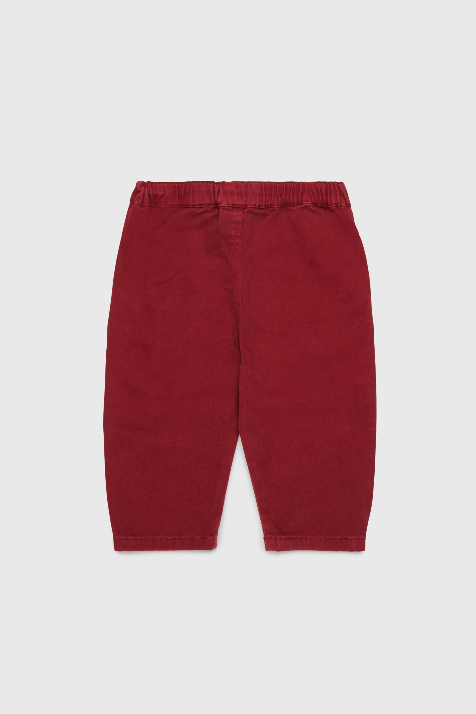 Diesel - PBADIB, Damen Baumwollhose mit Oval D Stickerei in Rot - 2