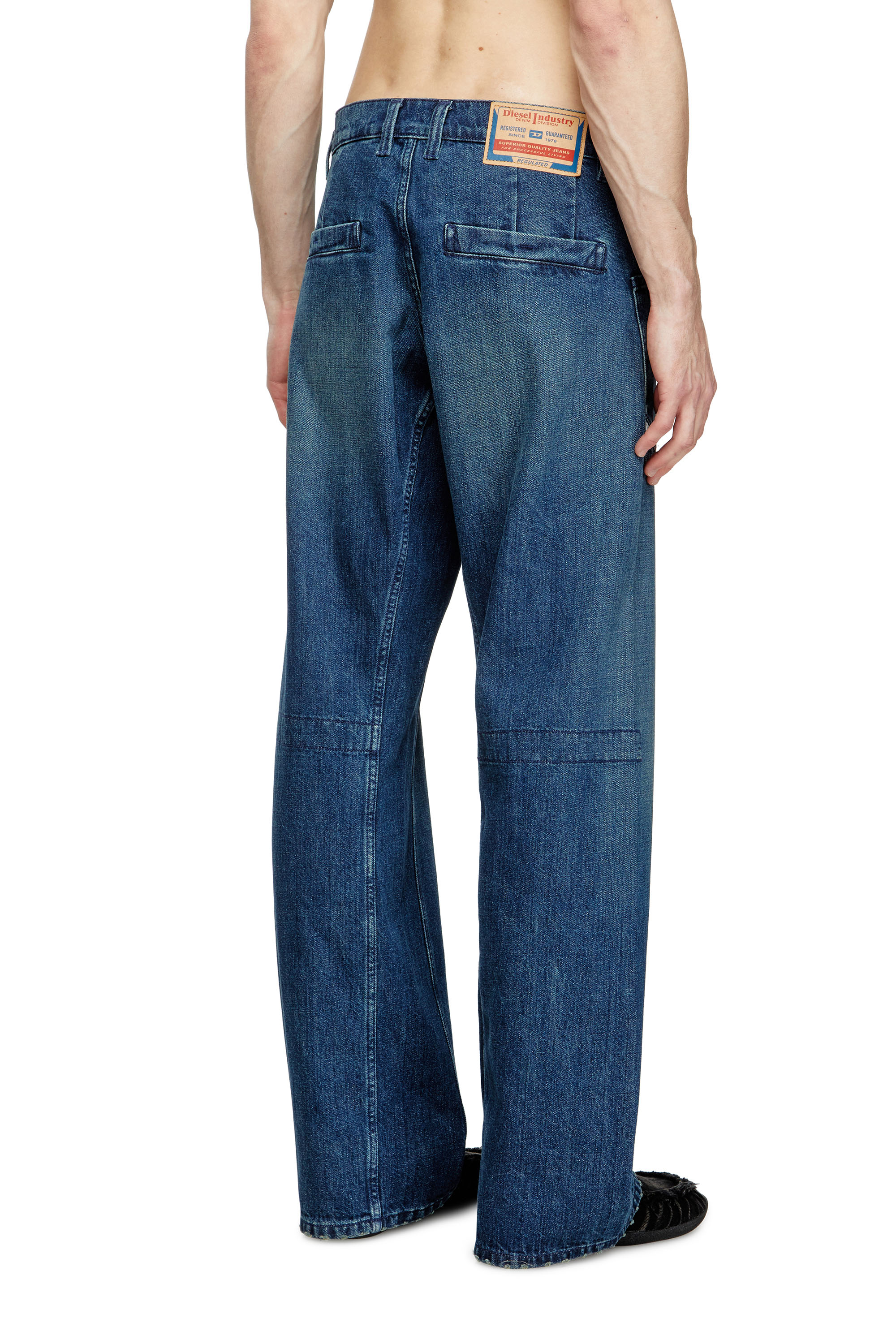 Relaxed Jeans D-Zeta 0DBDS, Dunkelblau Diesel - Herren Relaxed Jeans D-Zeta 0DBDS, Dunkelblau - 4
