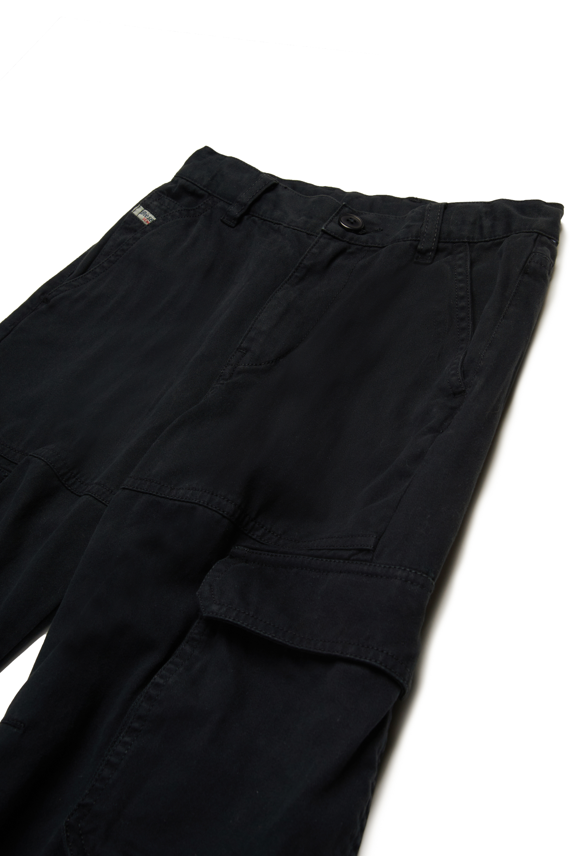 Diesel - PDARGJXCARGO, Damen Cargo-Hose mit mehreren Taschen in Schwarz - 3