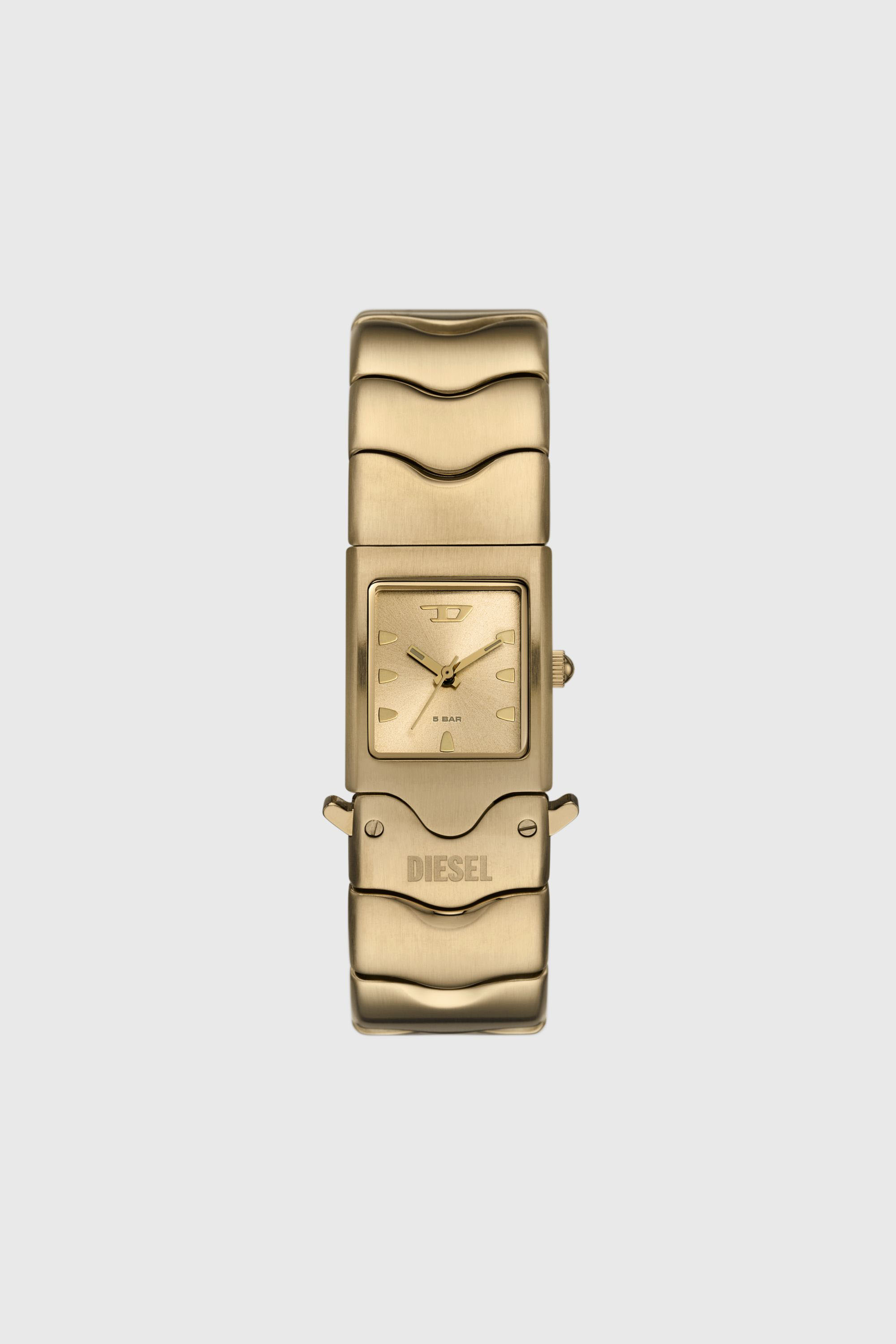 Diesel - DZ2223, Unisex Closer Armbanduhr aus Edelstahl in Gold - 1