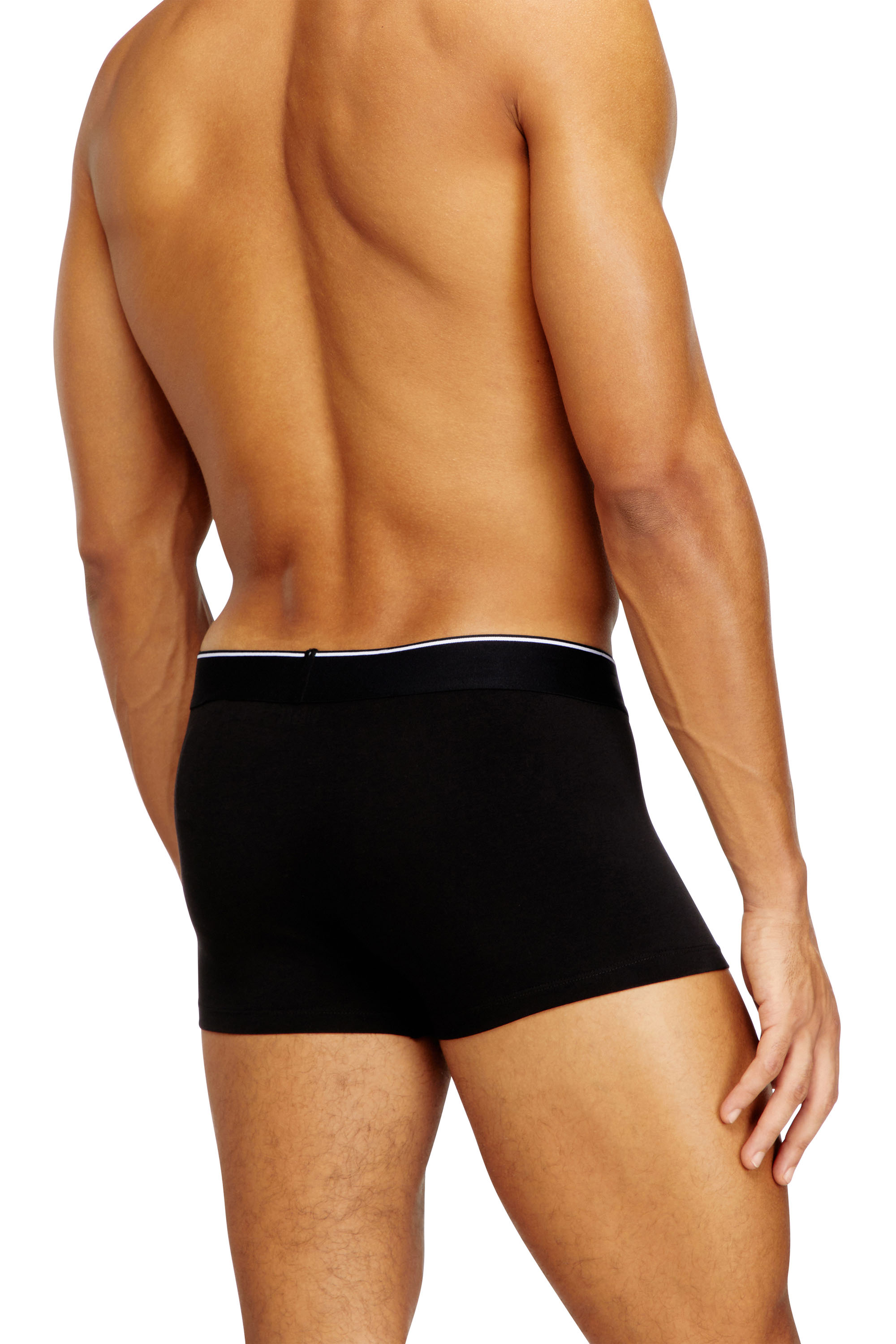 Diesel - DAMIEN-D-BOX-3PACK, Herren 3er-Pack Boxershorts aus Stretch-Baumwolle mit Allover-Print in Schwarz - 4