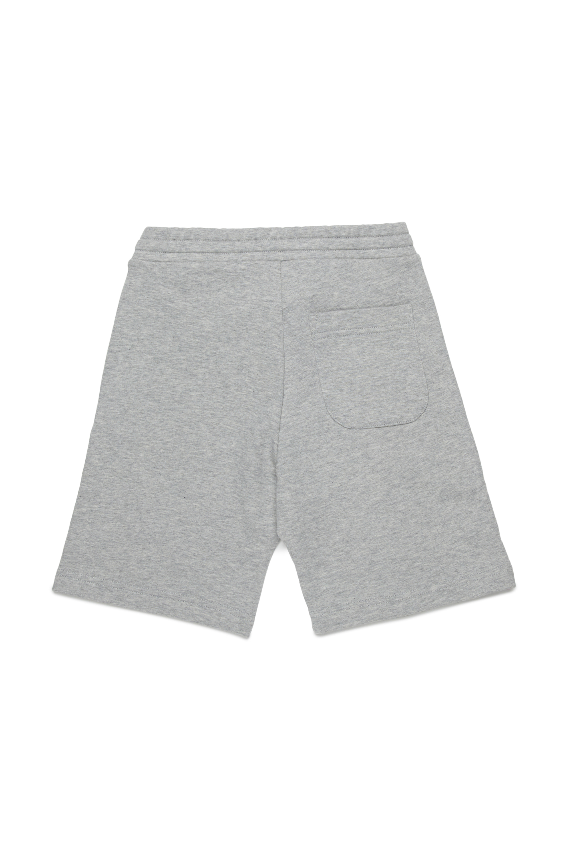 Diesel - PMACISHORT, Herren Sweatshorts mit Oval D mit Metall-Effekt in Grau - 2