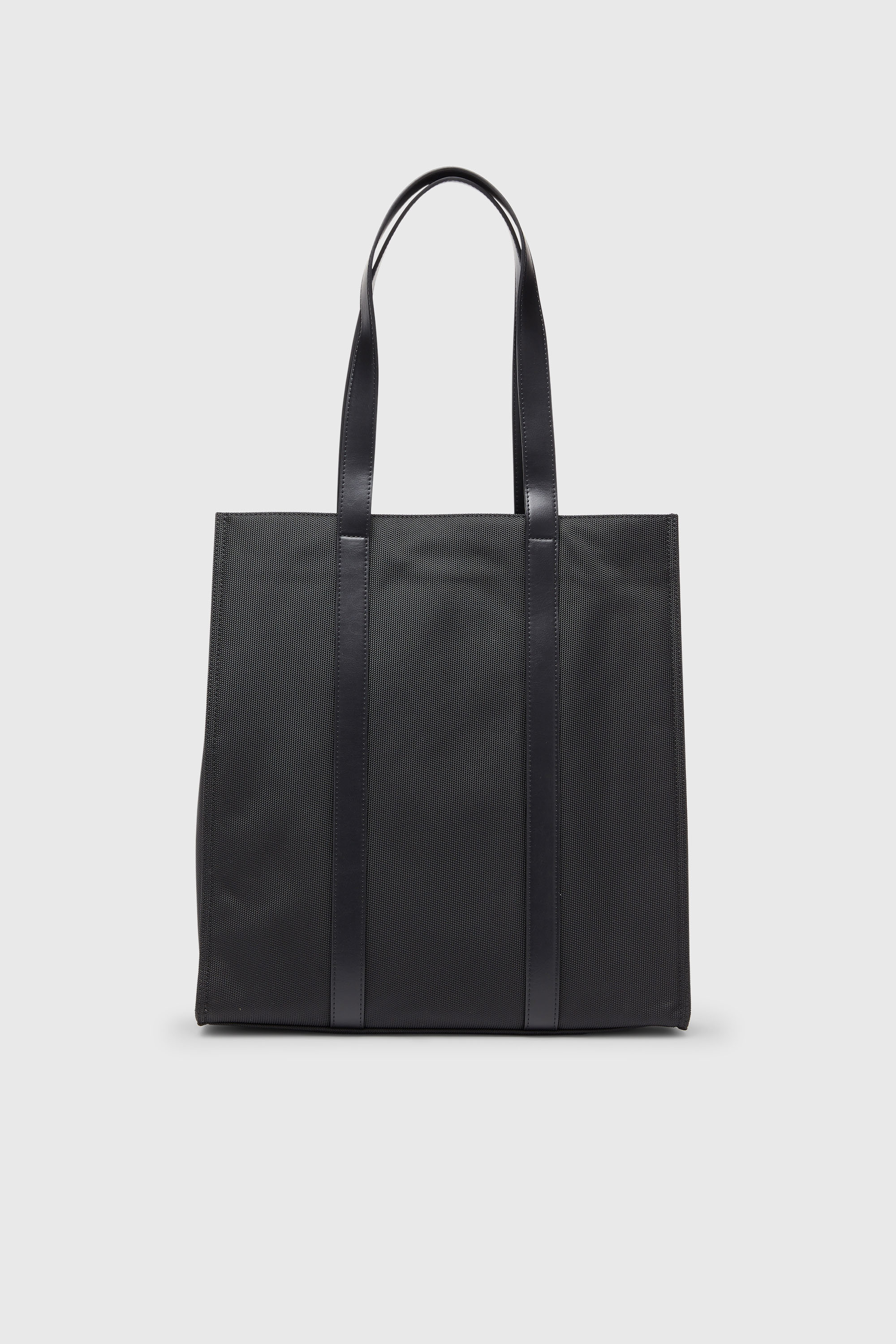 Diesel - MULTI-PKTS TOTE X, Unisex Multi-Pkts - Einkaufstasche mit Klappentasche und zip in Schwarz - 2