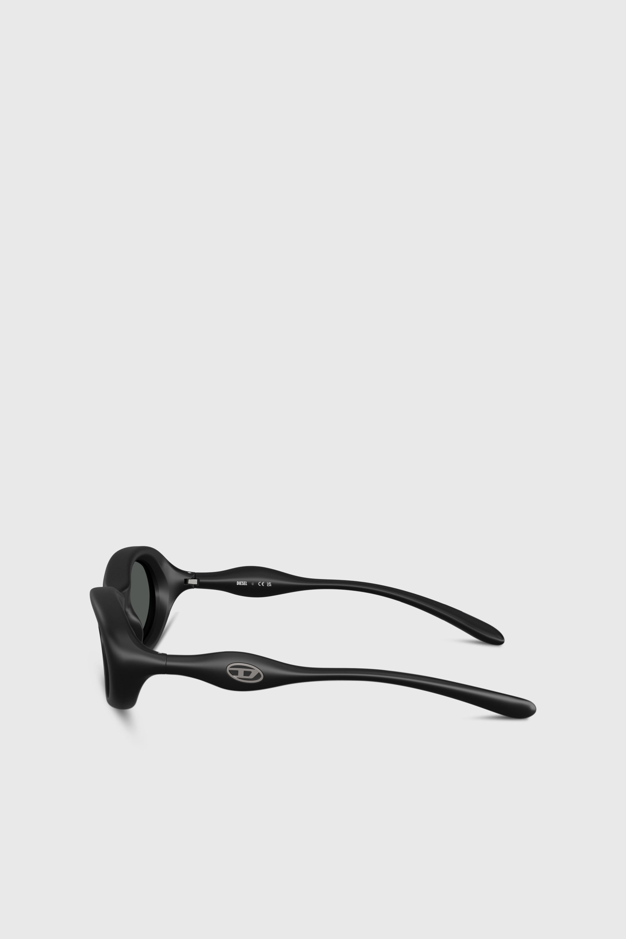 Diesel - 0DL3011U, Unisex Ovale Sonnenbrille in Schwarz - 2