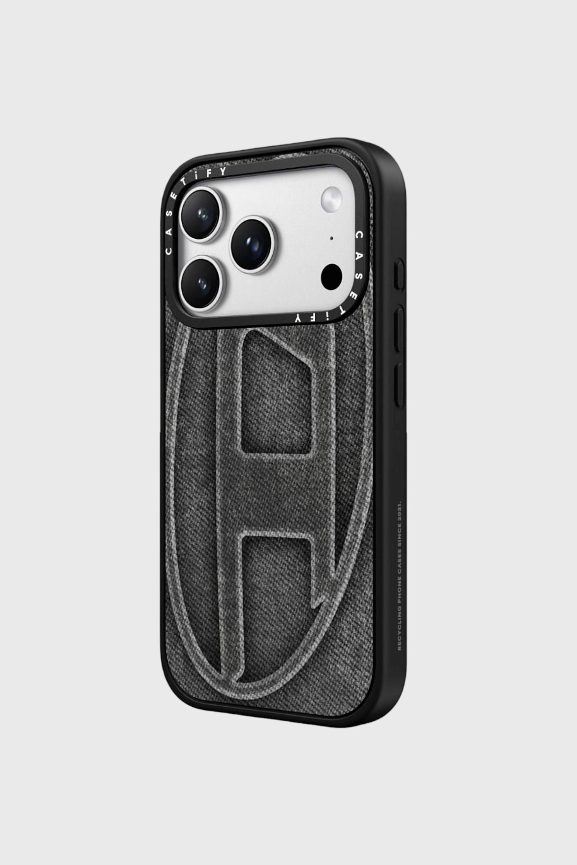 Diesel - 60574 MOULDED CASE, Unisex H&uuml;lle Oval D impact f&uuml;r iPhone 17 Pro in Schwarz - 2