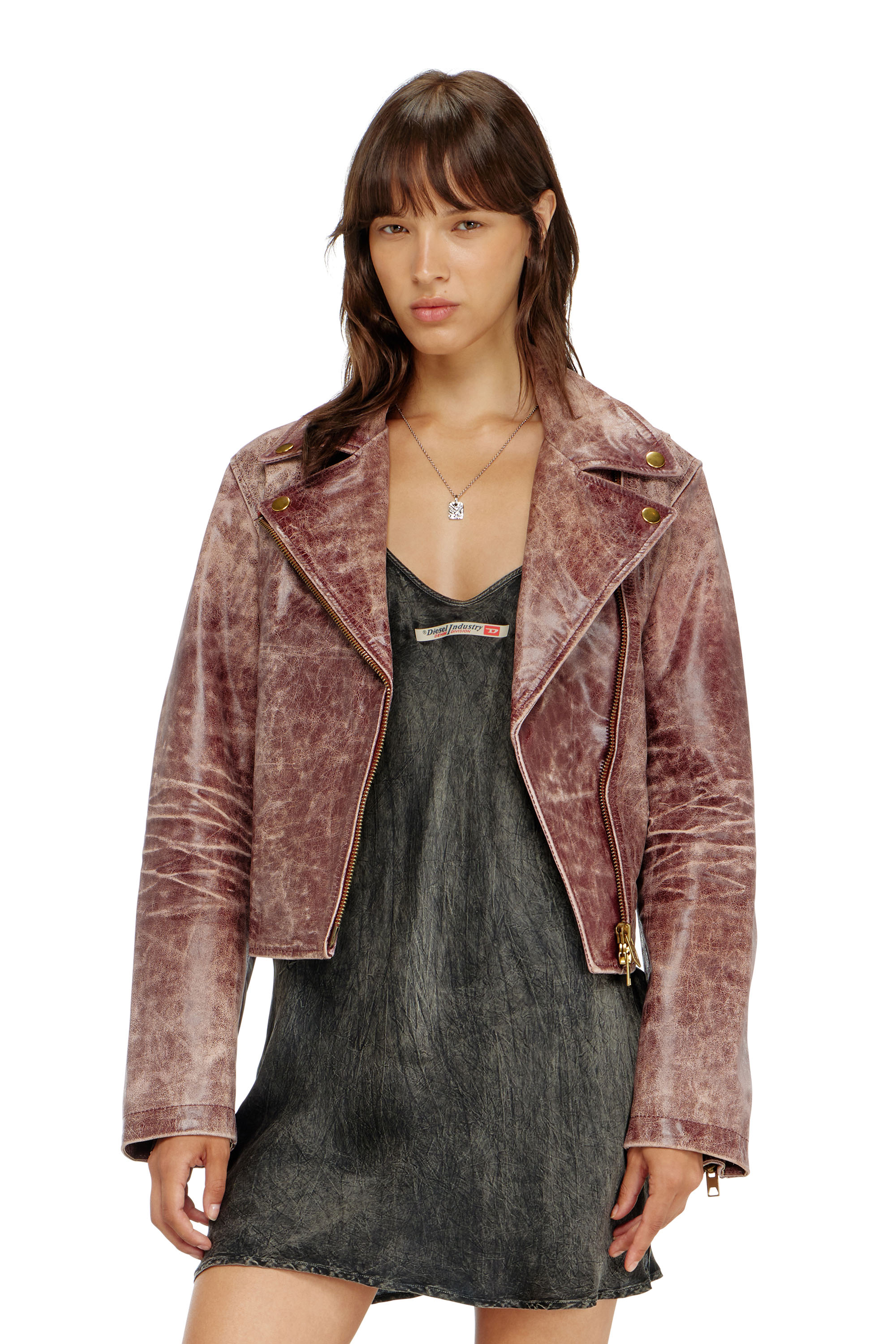 Diesel - CASSIDY-DNM, Damen Tr&auml;gerkleid aus Viskose mit Spaghettitr&auml;gern in Schwarz - 4