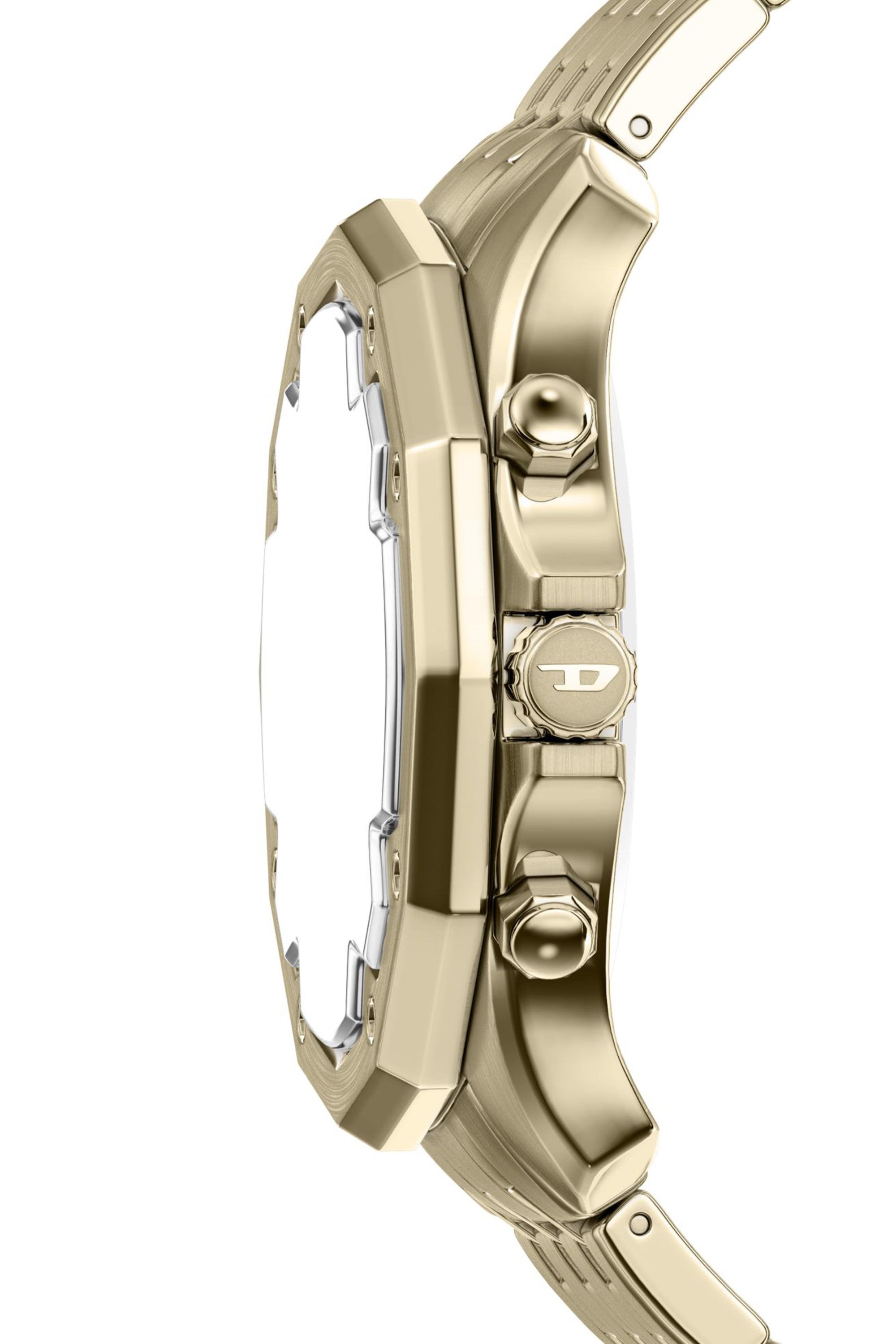 Diesel - DZ4707 WATCH, Herren Stinger Uhr aus goldfarbenem Edelstahl in Gold - 3