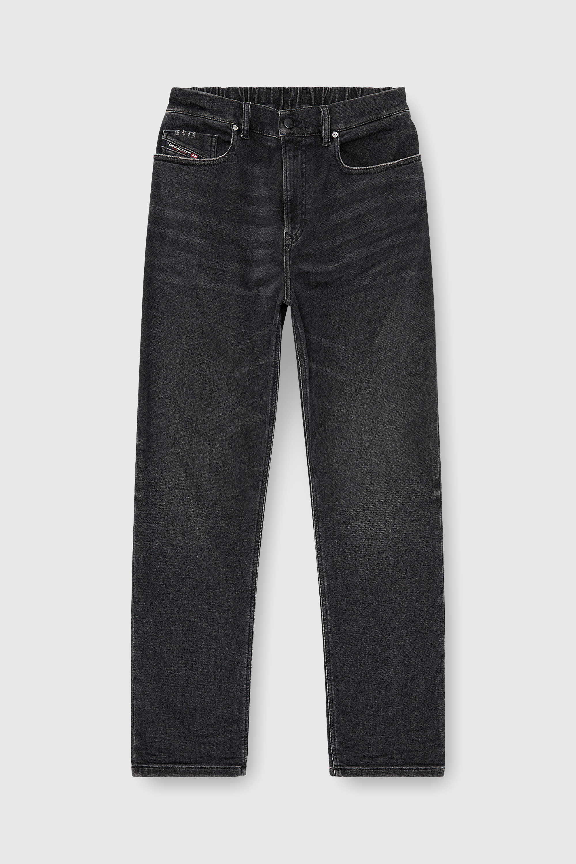 Diesel - Herren Regular 2090 D-Veekley Joggjeans&reg; 09P92, Schwarz/Dunkelgrau - 2