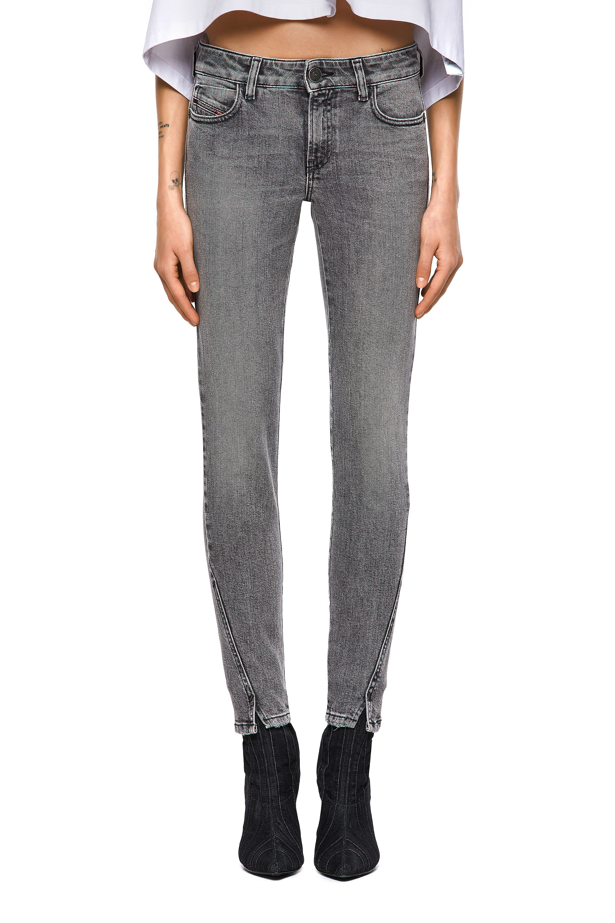 D-Jevel 09A72, Hellgrau - Jeans