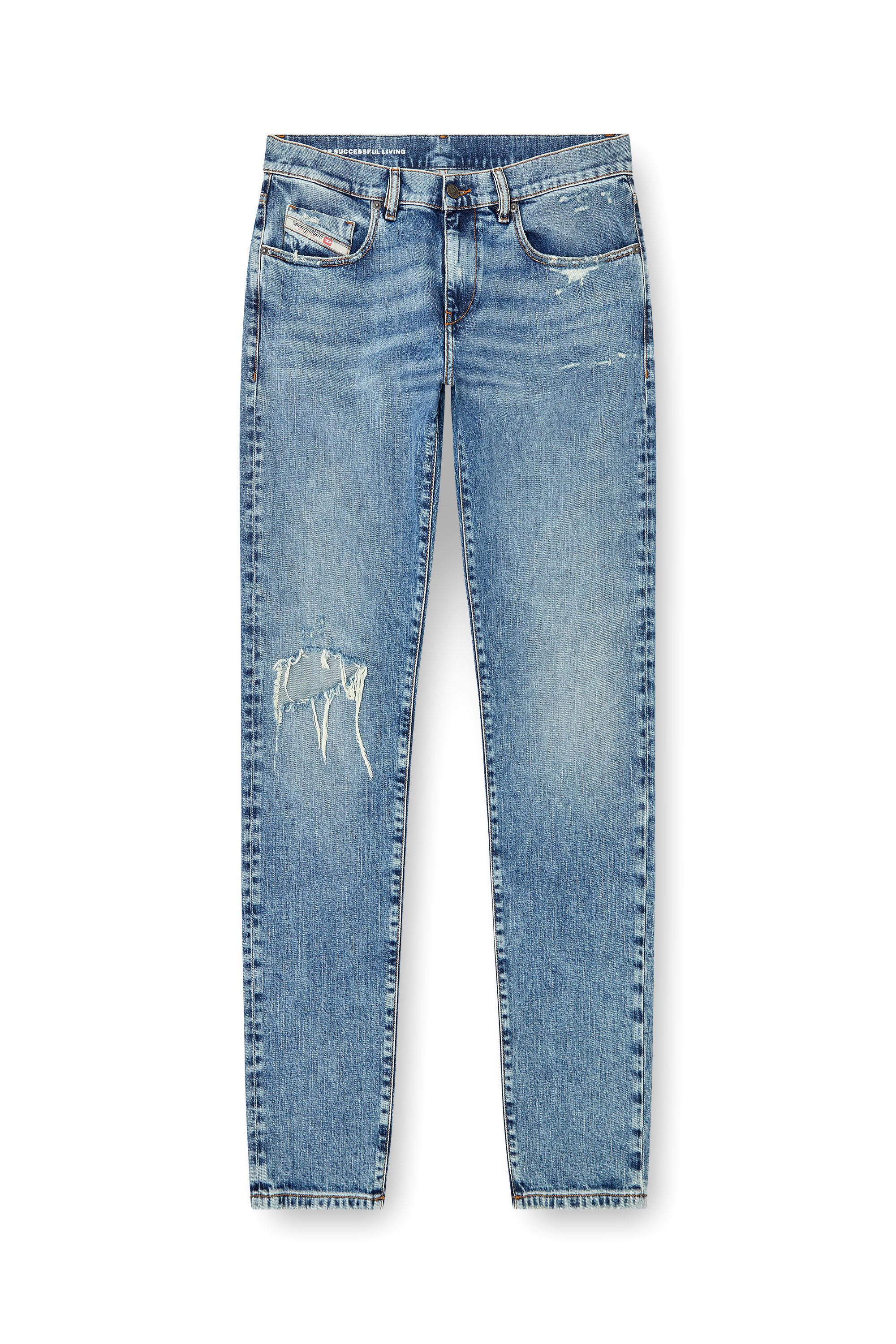 Diesel - Herren Slim Jeans 2019 D-Strukt 09L34, Hellblau - 3