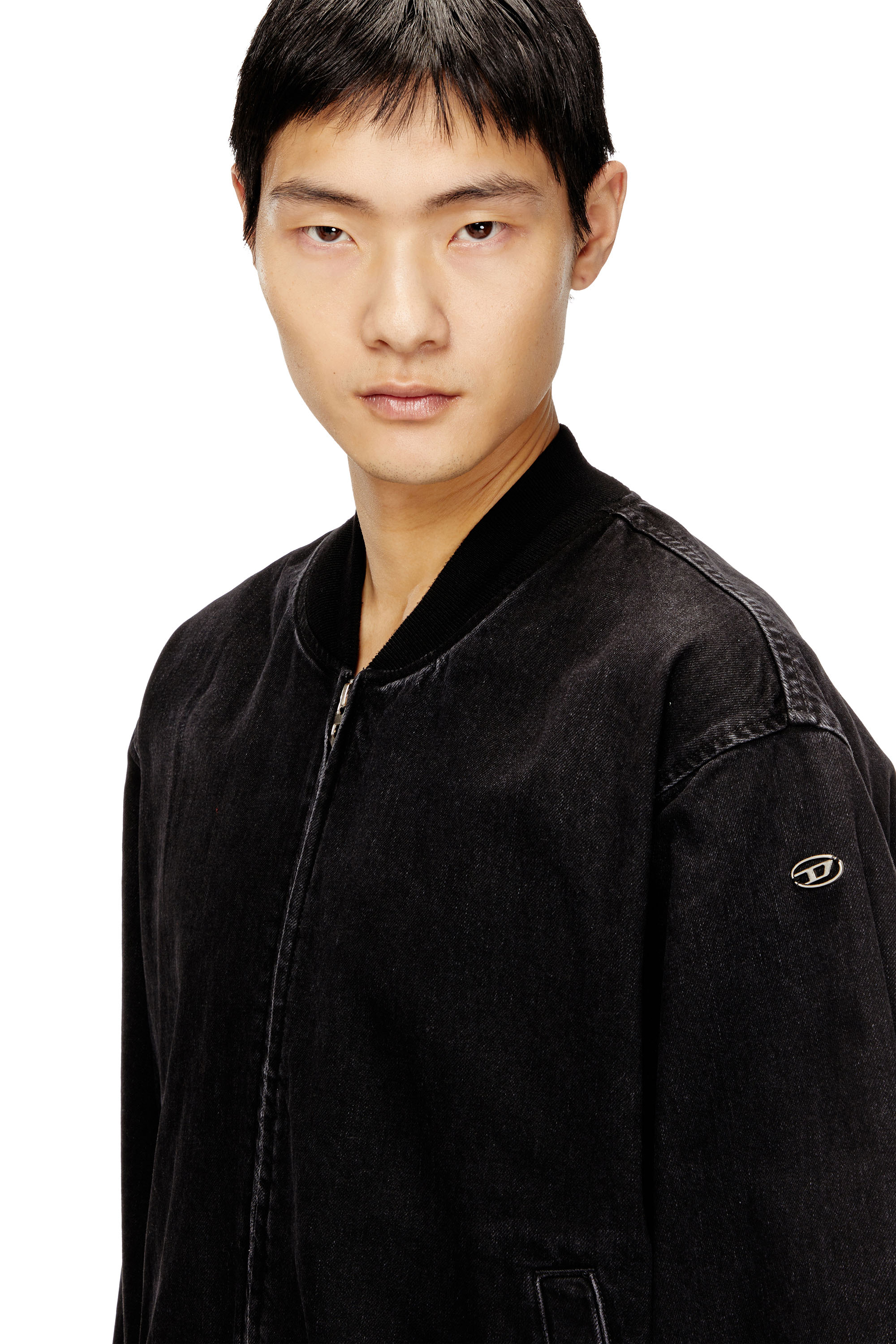 Diesel - D-GUZ, Unisex Bomberjacke aus Denim in null - 5