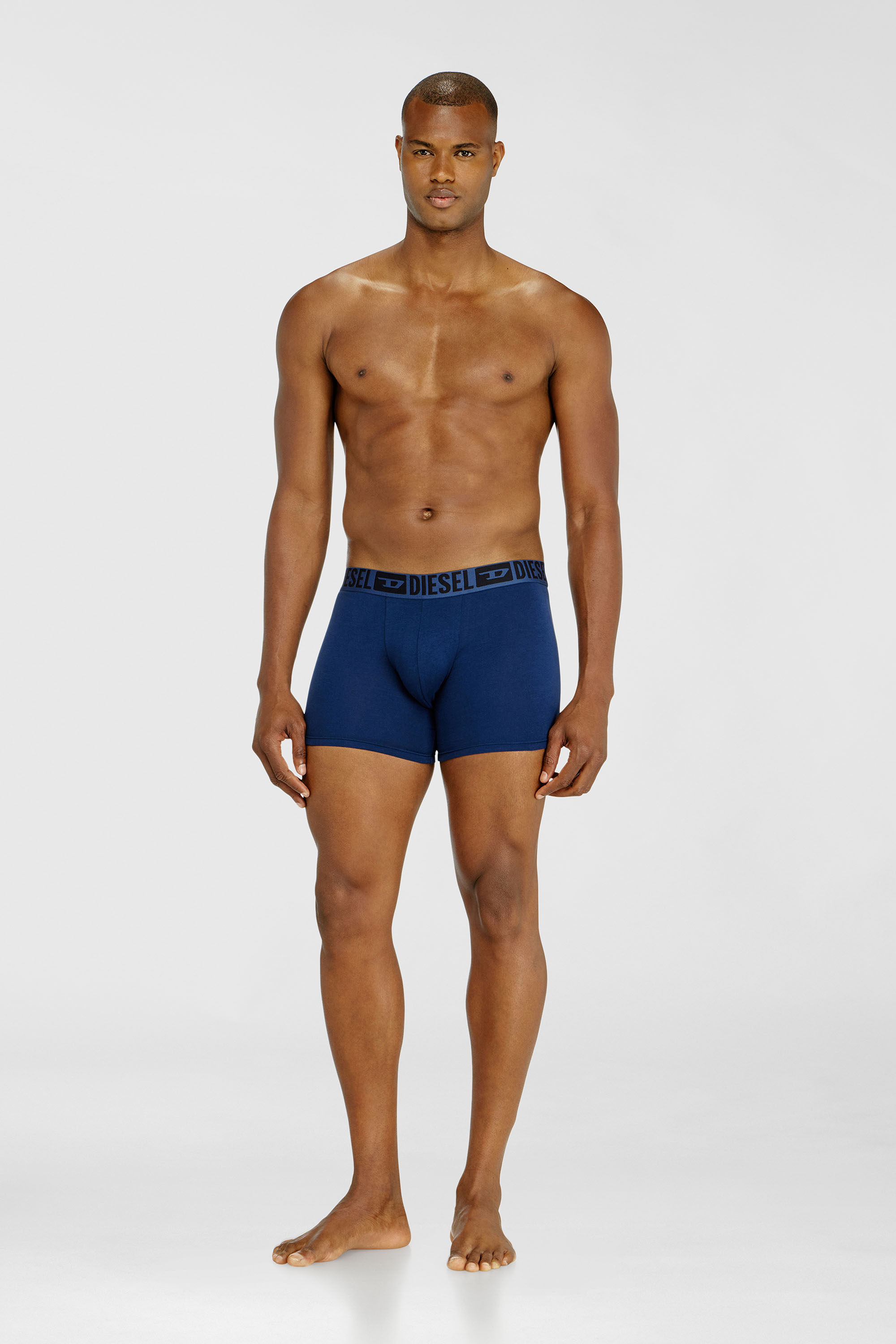 Boxer-Slips aus stretch-baumwolle im Dreierpack