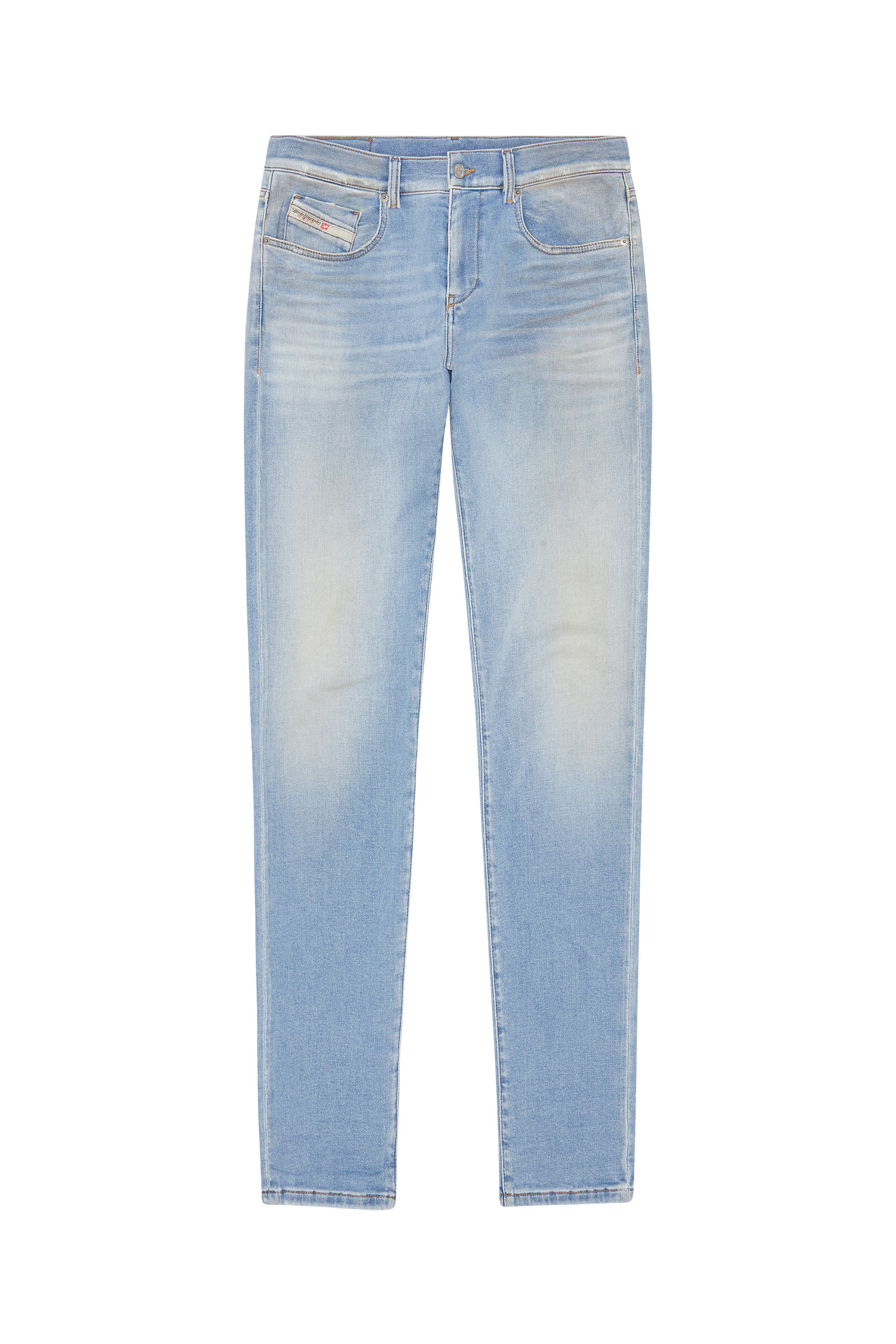 Diesel - D-Strukt JoggJeans® 068CW Slim, Hellblau - Image 6