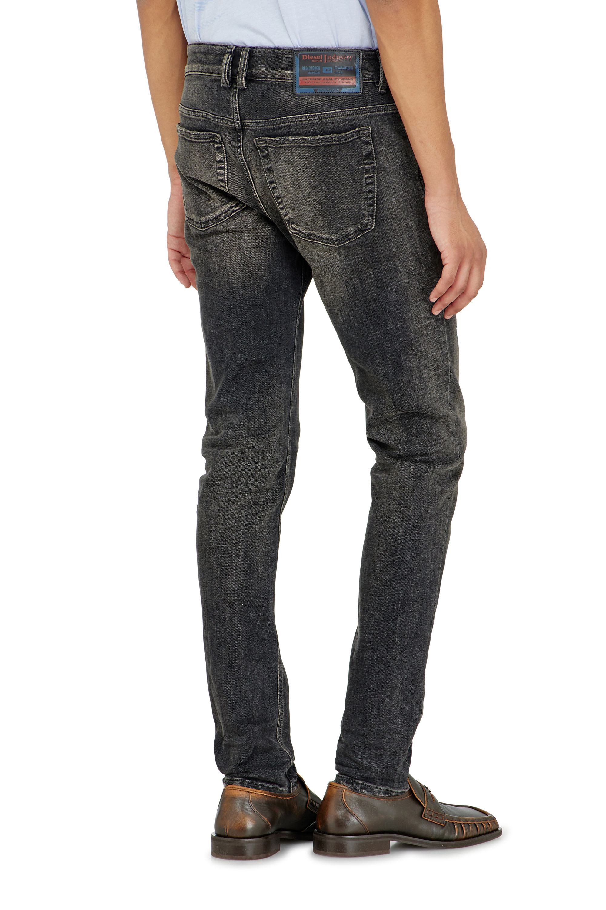 Diesel - Herren Skinny Jeans 1979 Sleenker 09P77, Schwarz/Dunkelgrau - 5