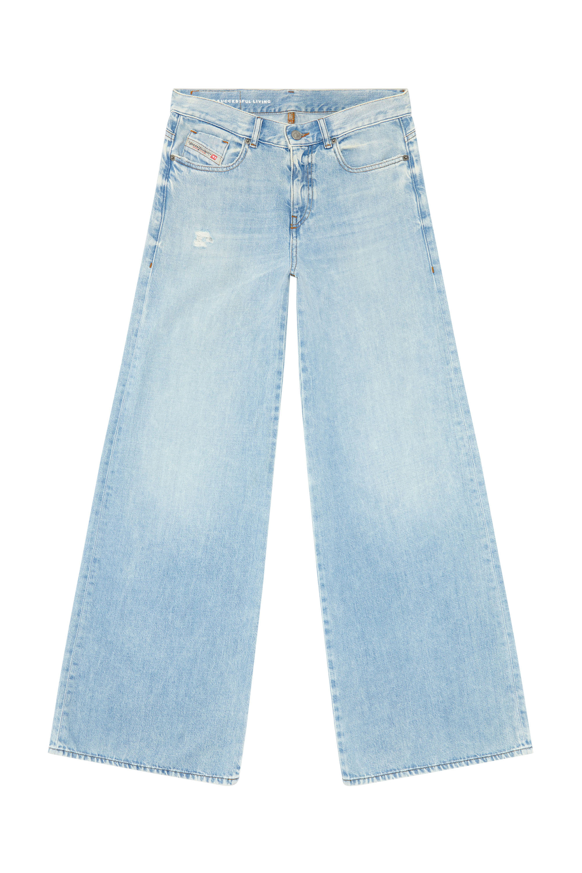 Diesel - Bootcut and Flare Jeans 1978 D-Akemi 068MQ, Light Blue - Image 5
