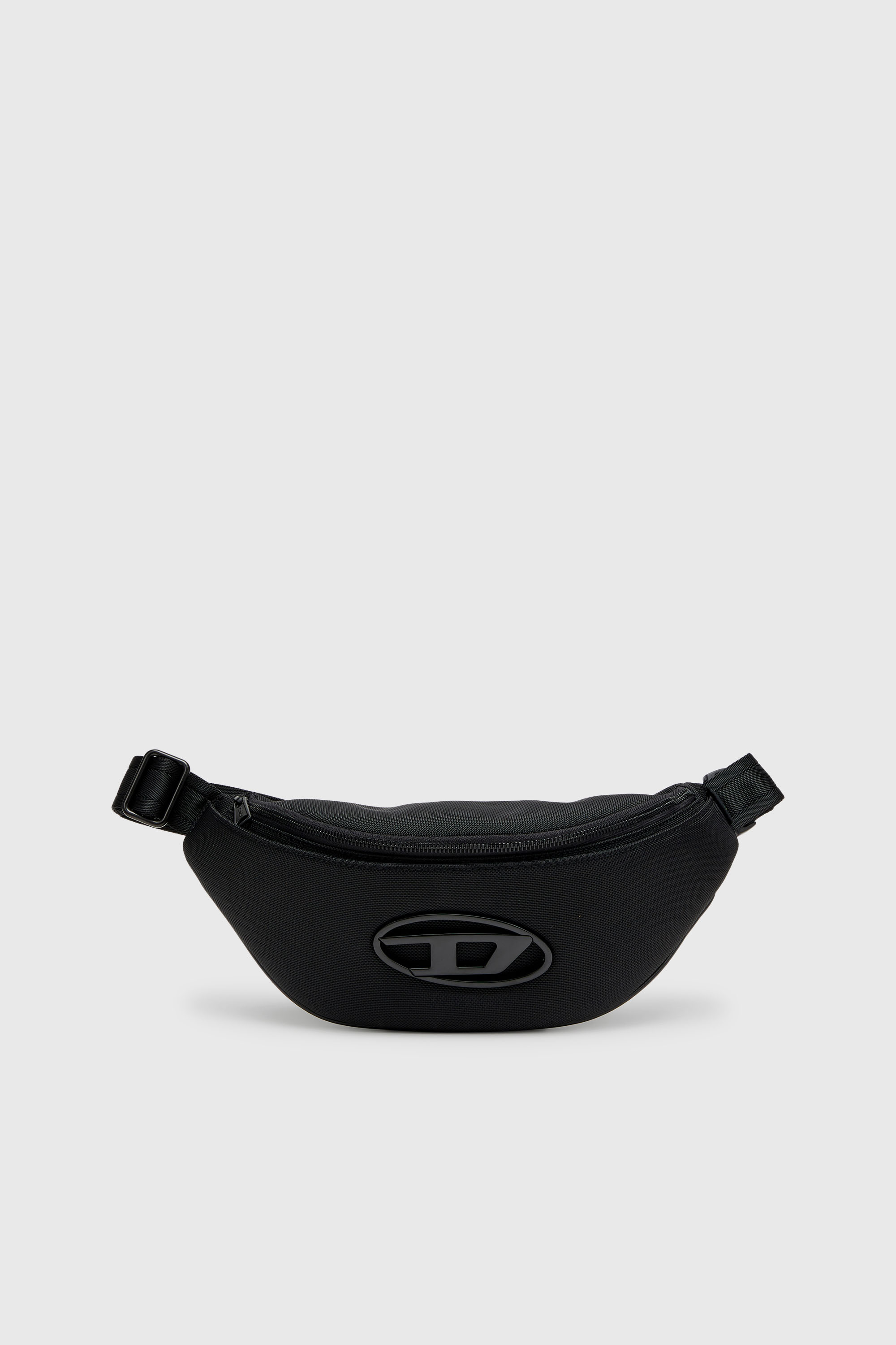 Diesel - HOLI-D BELT BAG M, Unisex Holi-D - G&uuml;rteltasche aus Nylon mit Innentasche in Schwarz - 1