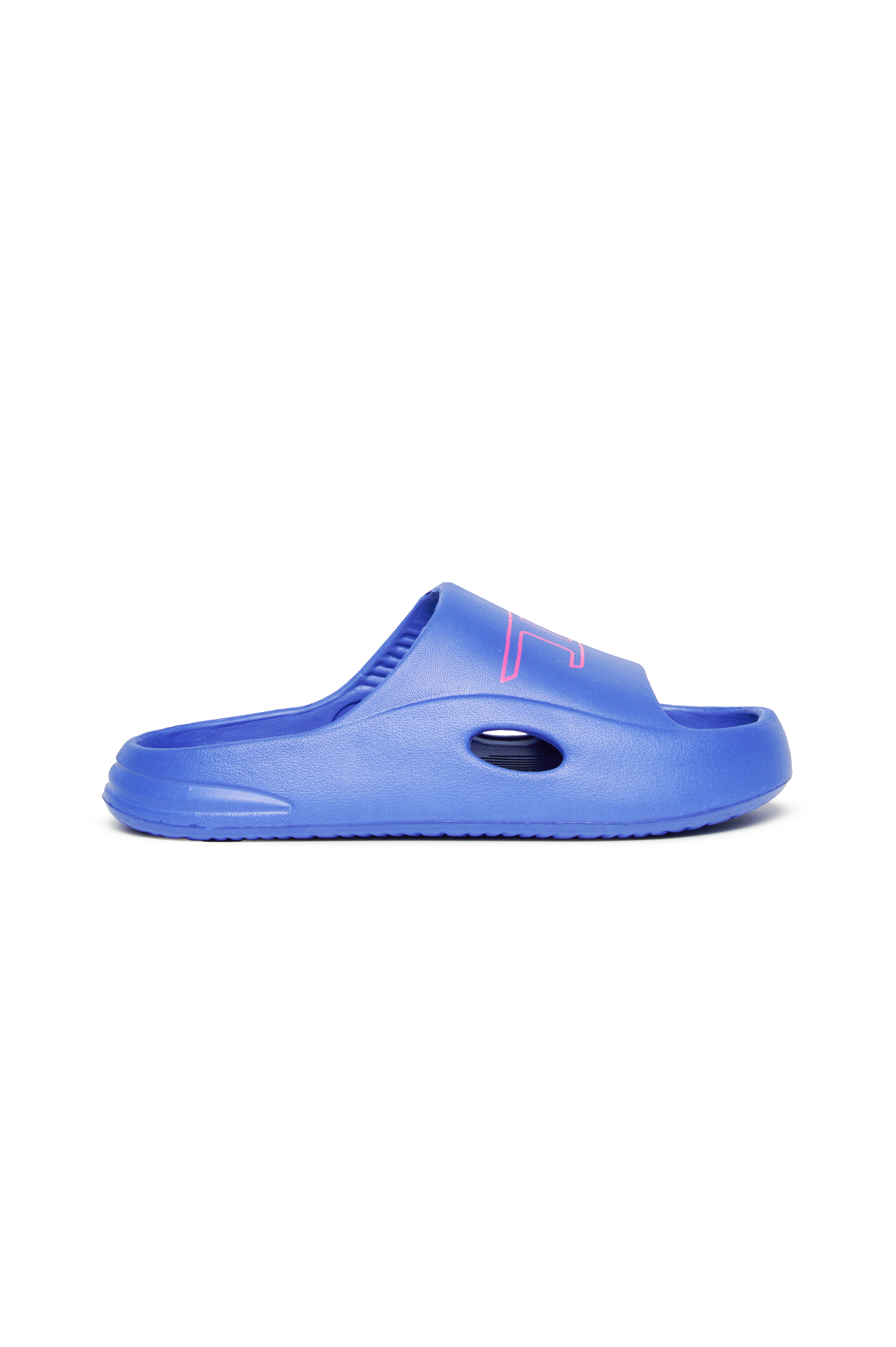 Diesel - SA-CHUNCKY D, Unisex Pool-Slides aus EVA mit Logo-Print in Blau - 1