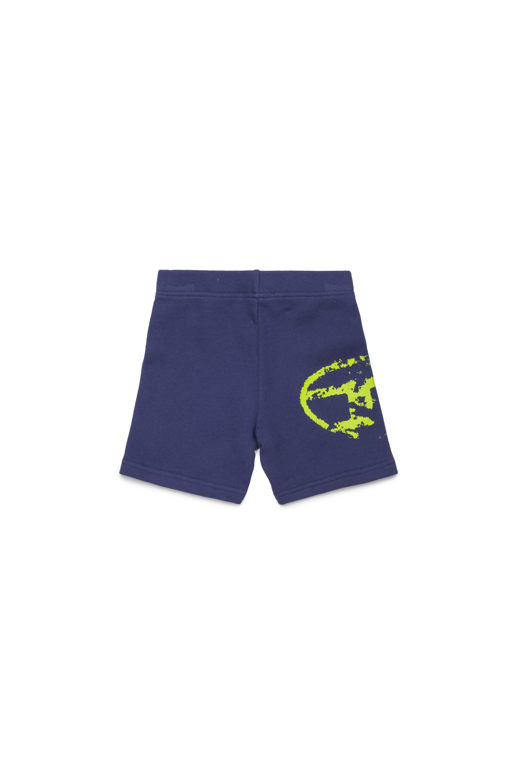 Diesel - PESDISHORTB, Unisex Shorts aus Baumwolle mit vielgetragenem Oval D-Logo in Dunkelblau - 2