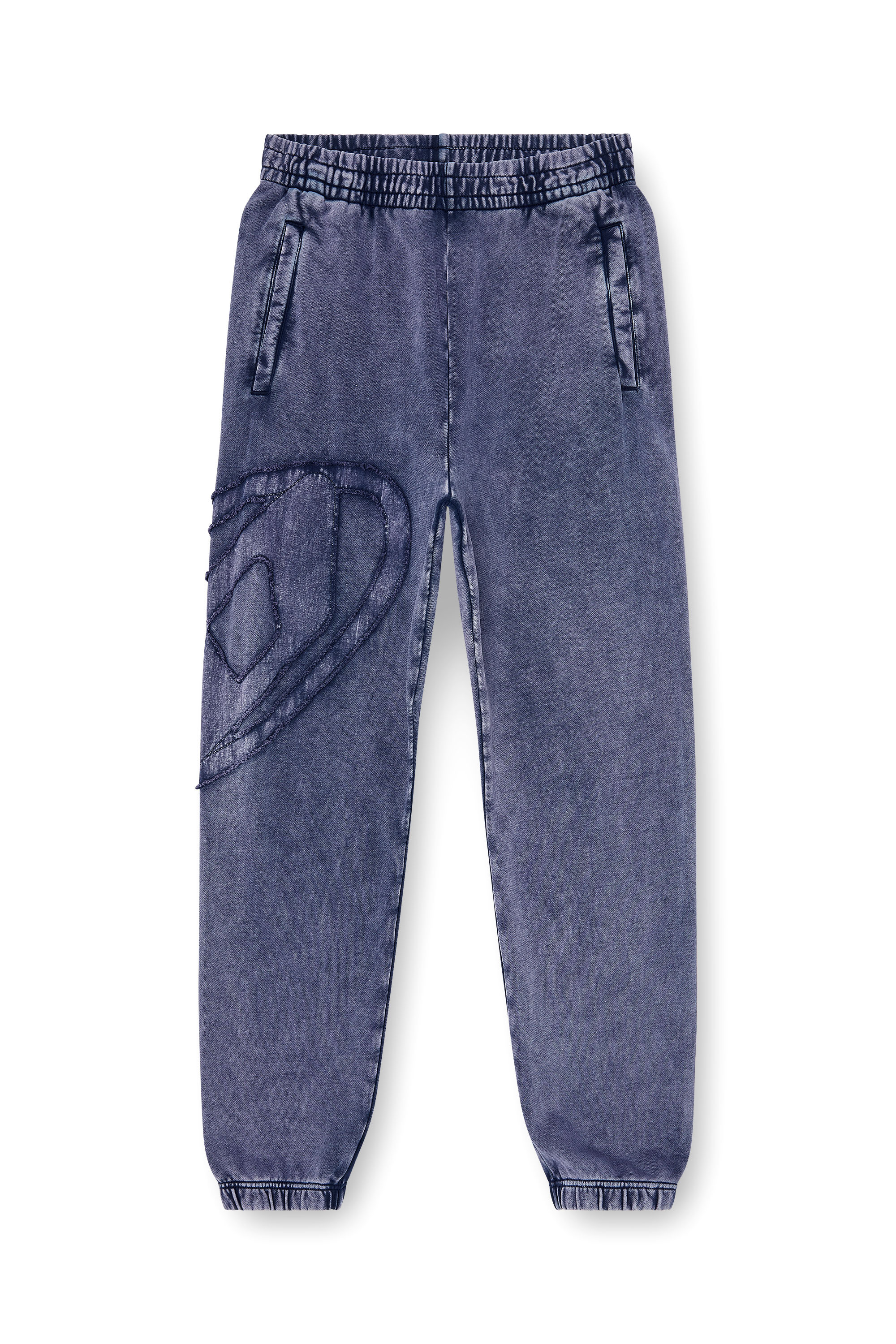 Diesel - P-MARKY-DEN, Herren Jogginghose aus Bio-Baumwolle mit ovalem D-Patch in null - 2