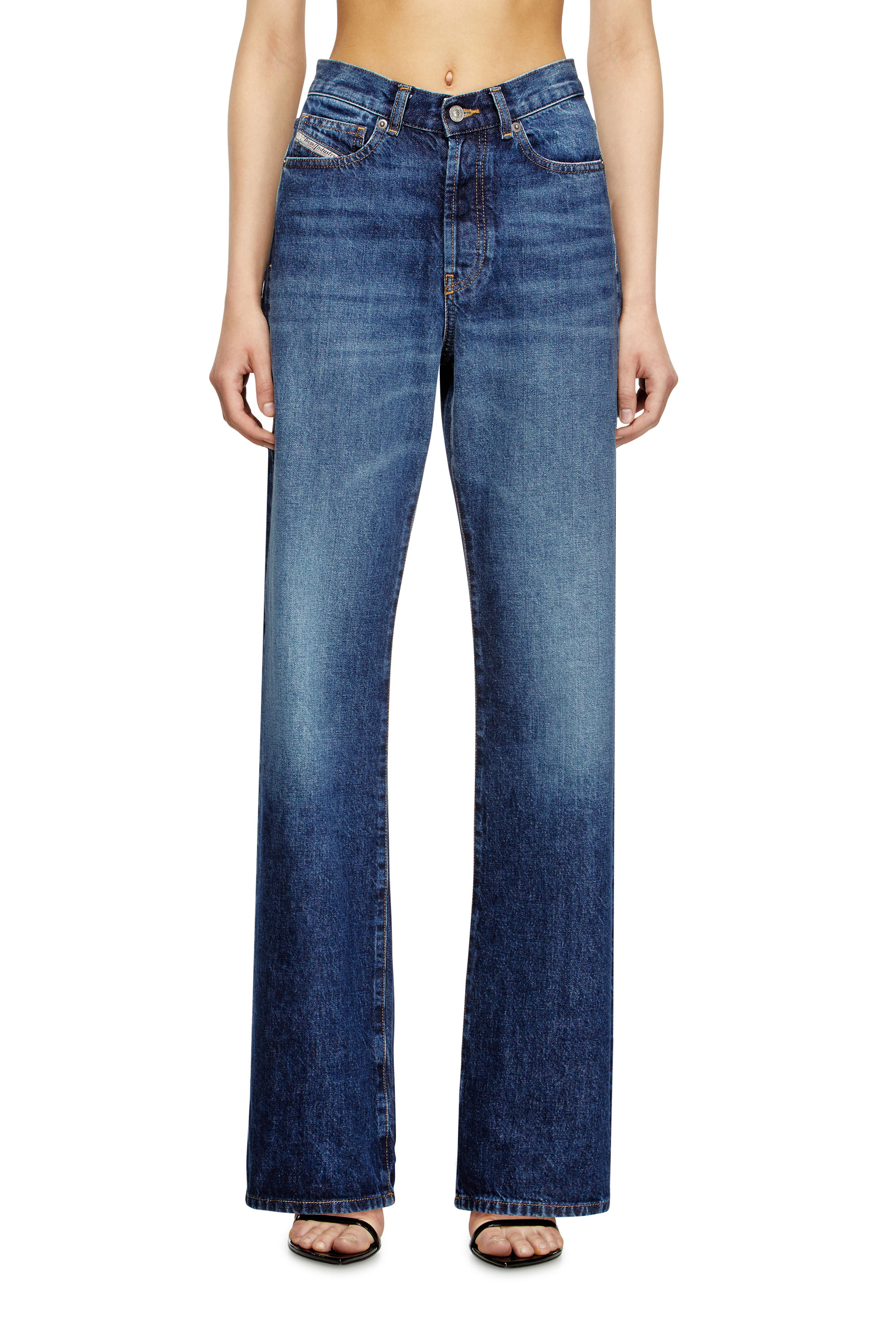 Regular Jeans 1971 D-Sent 09I27, Blue Diesel - Woman's Regular Jeans 1971 D-Sent 09I27, Blue - 3