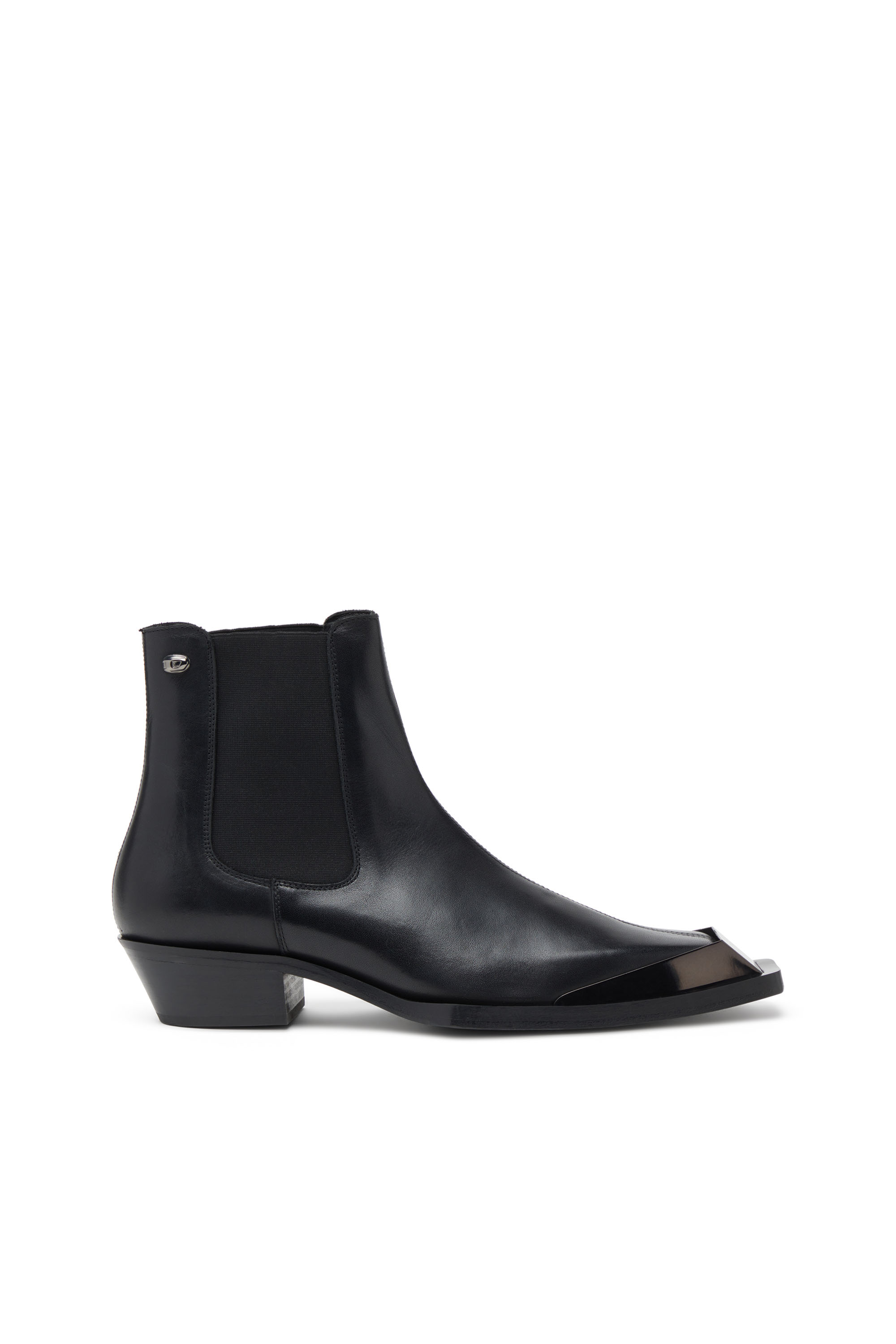 Diesel - D-TONA CH, Herren D-Tona-Chelsea Boots aus Leder in Schwarz - 1