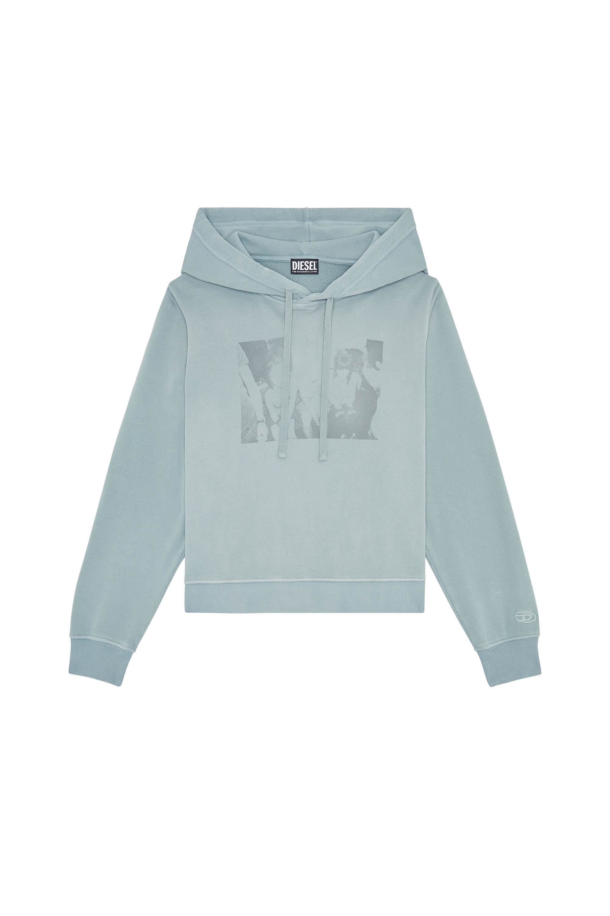 Diesel - F-REGGY-HOOD-G5, Hellgrau - Image 3