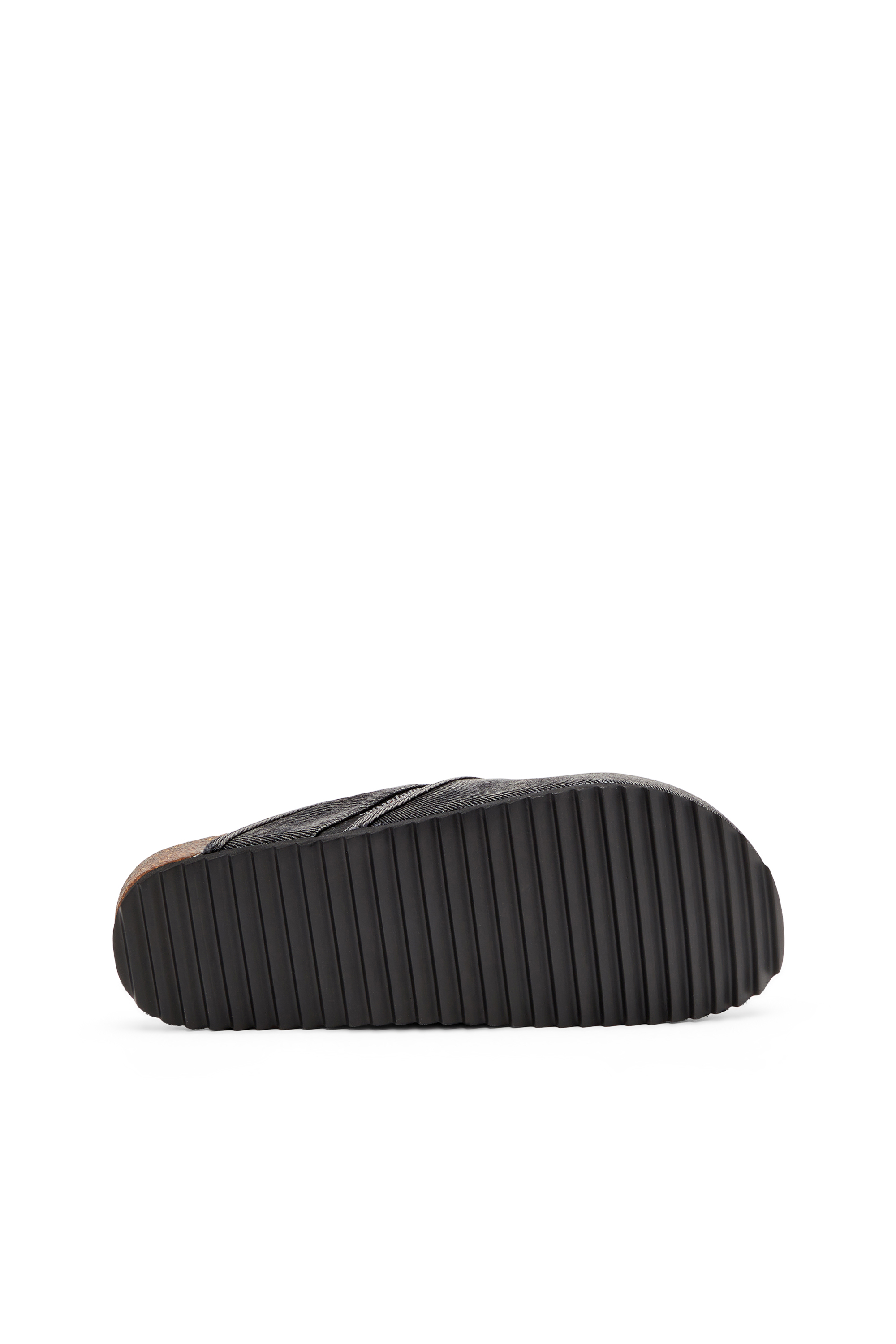 Diesel - D-WOODSTOCK SLIP-ON, Herren Mules aus Denim in Schwarz - 4