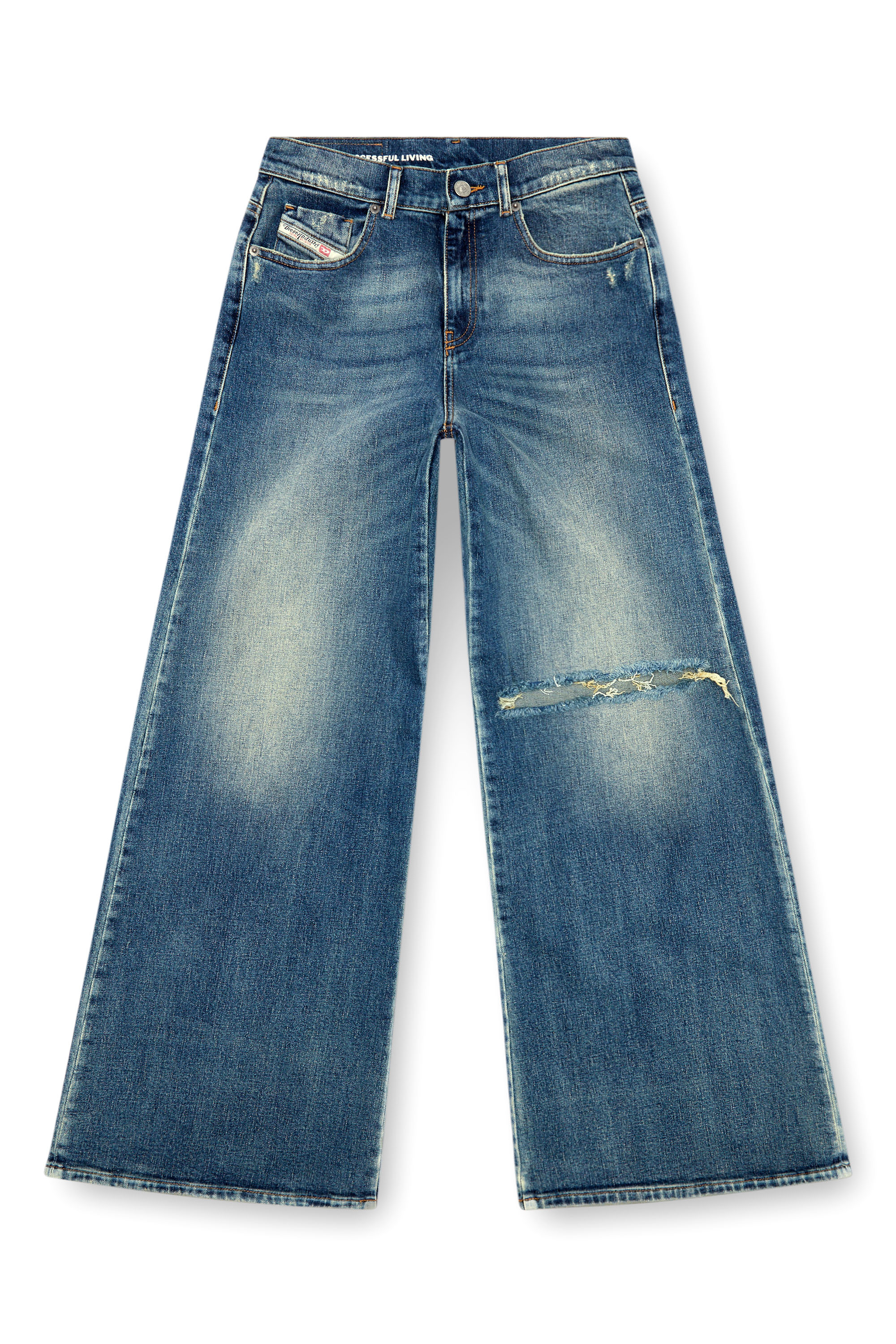 Diesel - Damen Flare Jeans 1978 D-Akemi 007M5, Mittelblau - 5