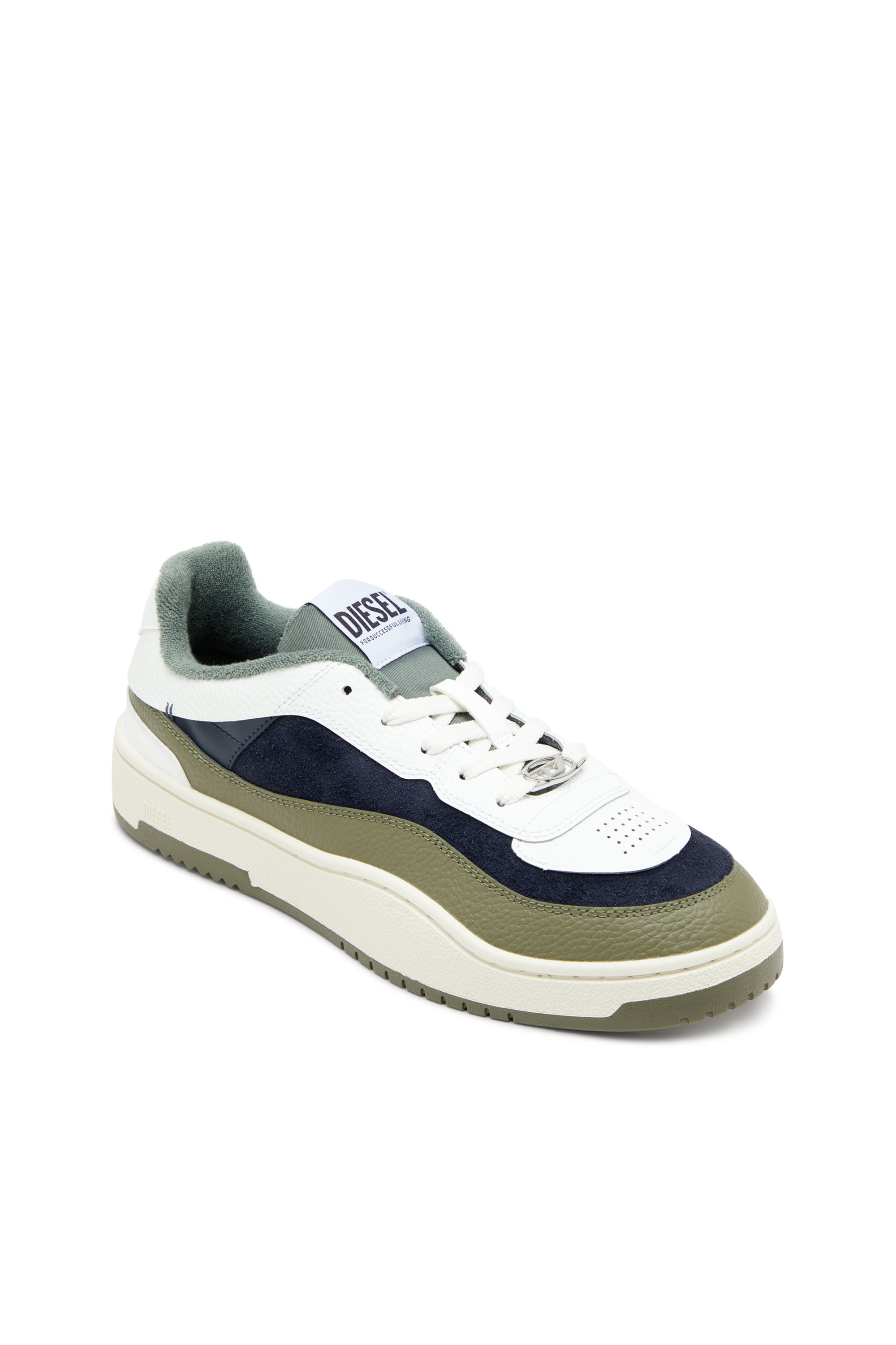S-OVAL SKATE LOW, Weiss/Grün S-OVAL SKATE LOW, Weiss/Grün
