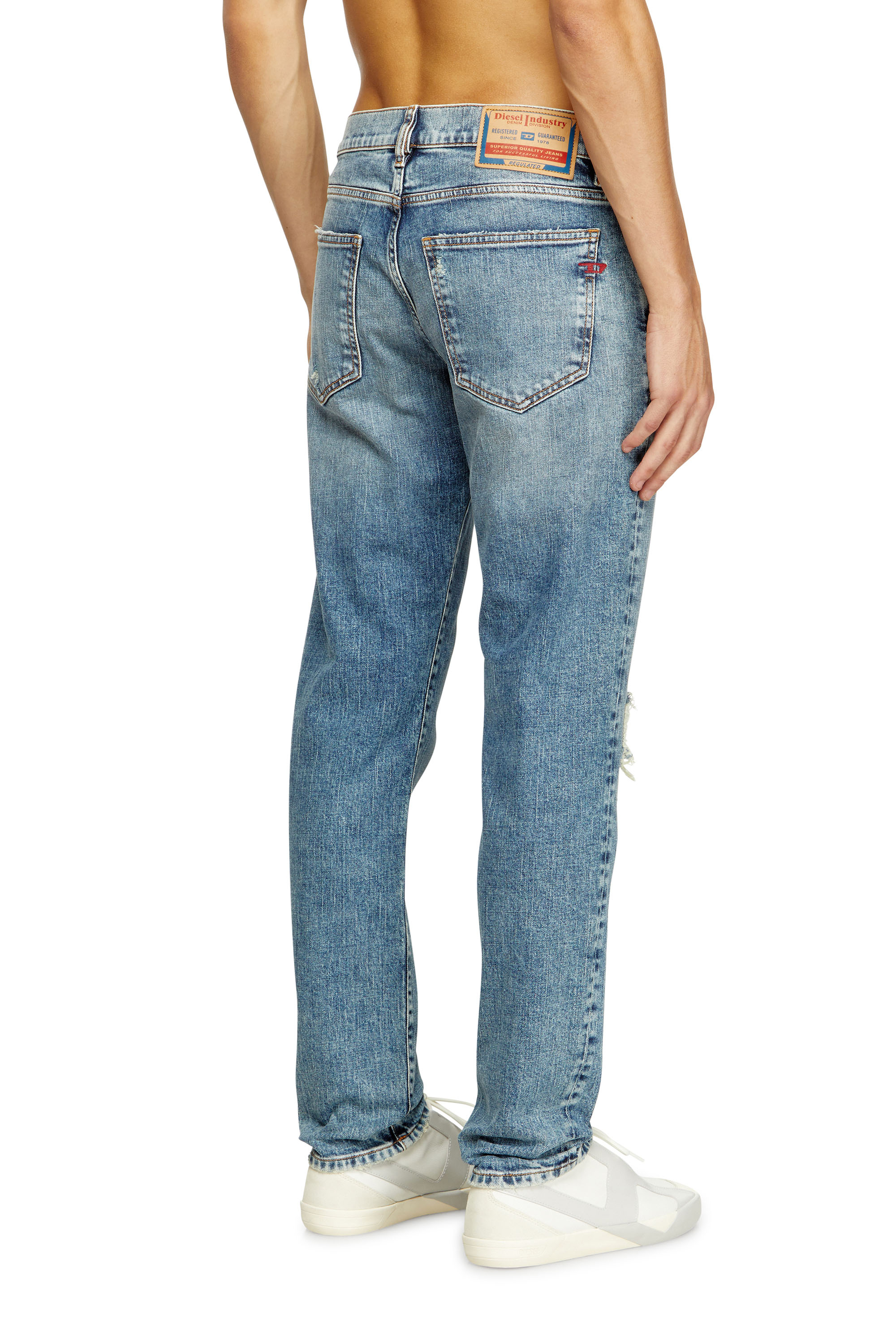 Diesel - Herren Slim Jeans 2019 D-Strukt 09L34, Hellblau - 4