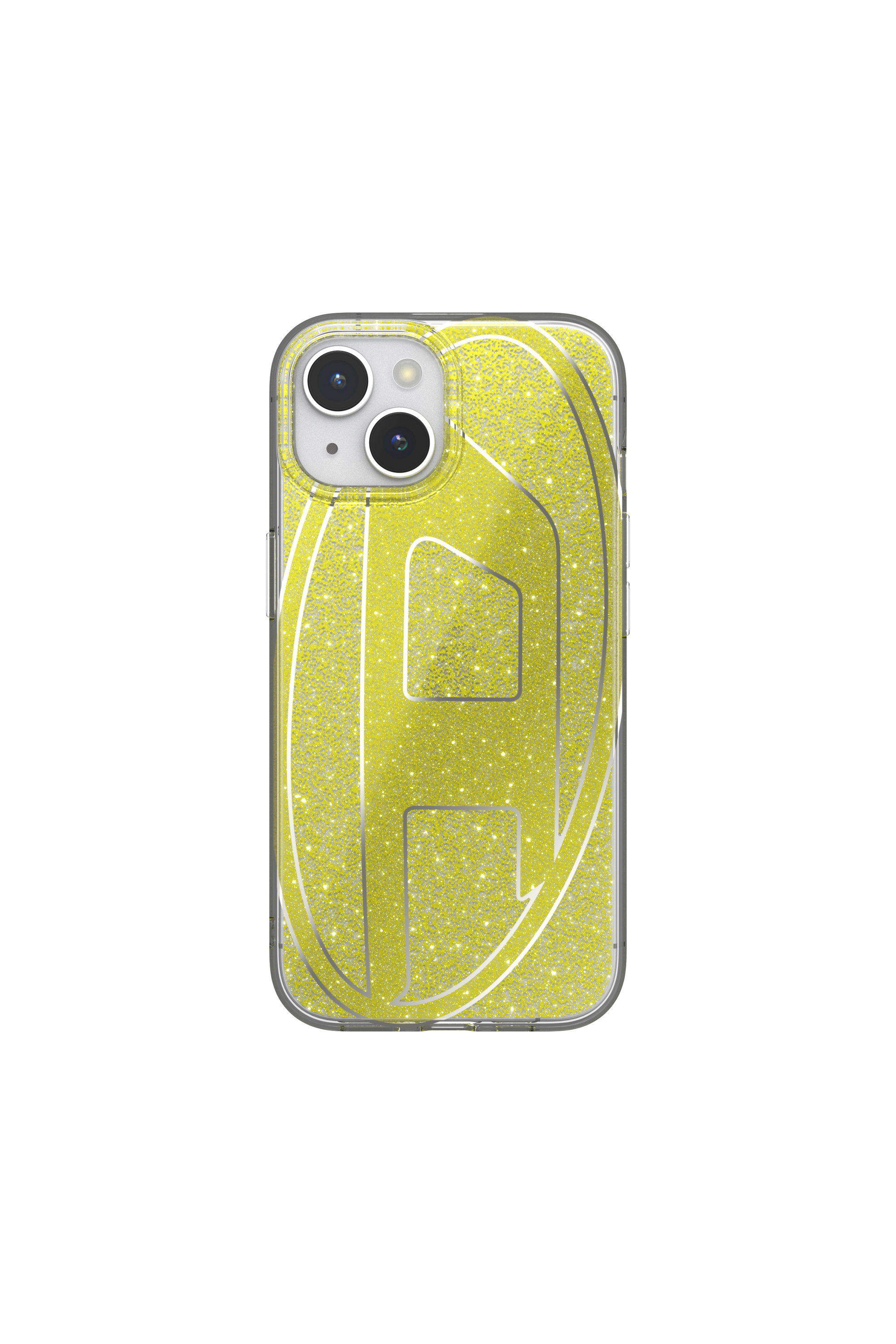 Diesel - 60027 AOP CASE, Unisex Glitter Case für iP 15 in Gold - 2