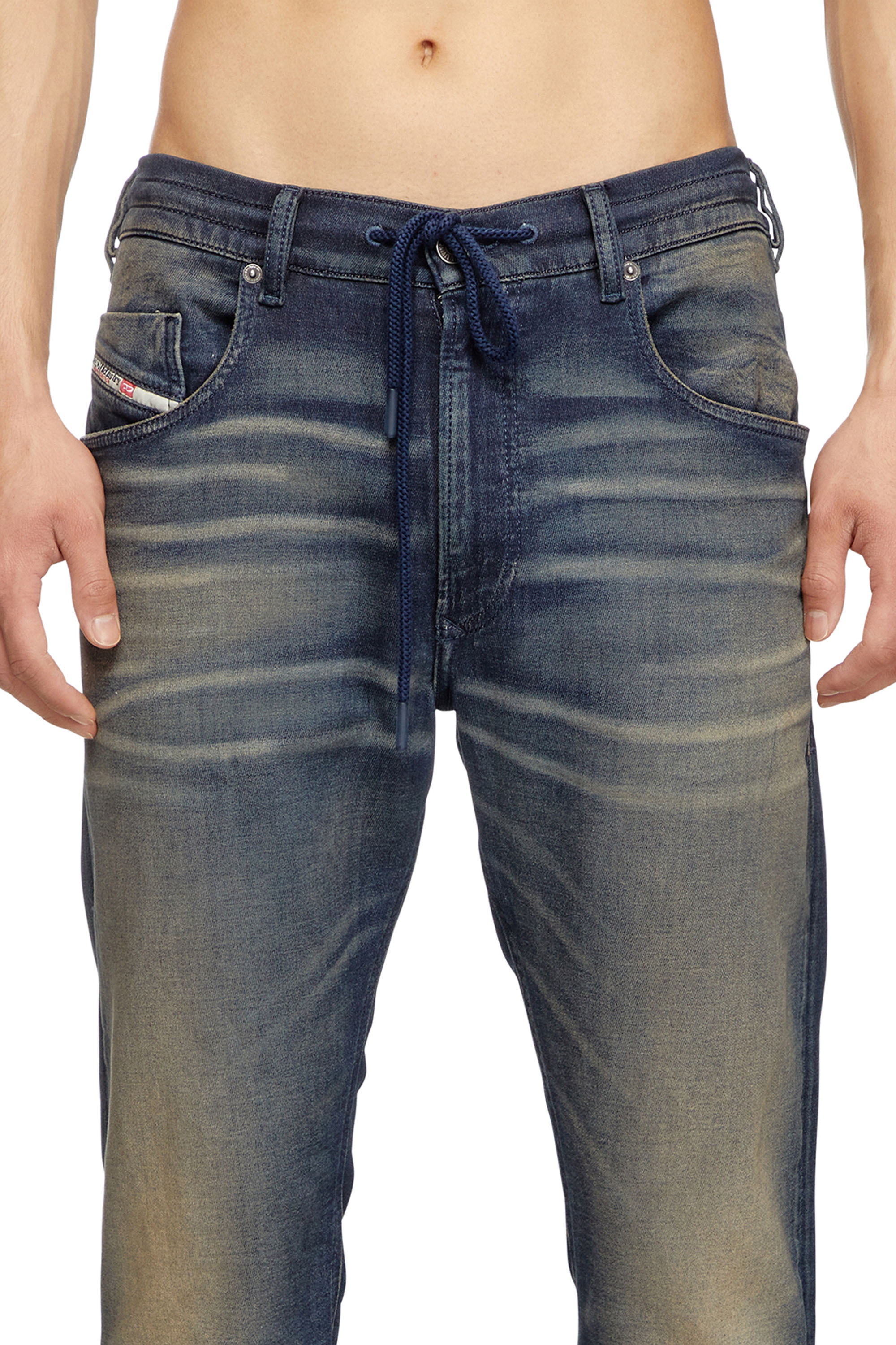 Diesel - Herren Regular 2030 D-Krooley Joggjeans® 068PM, Dunkelblau - 4