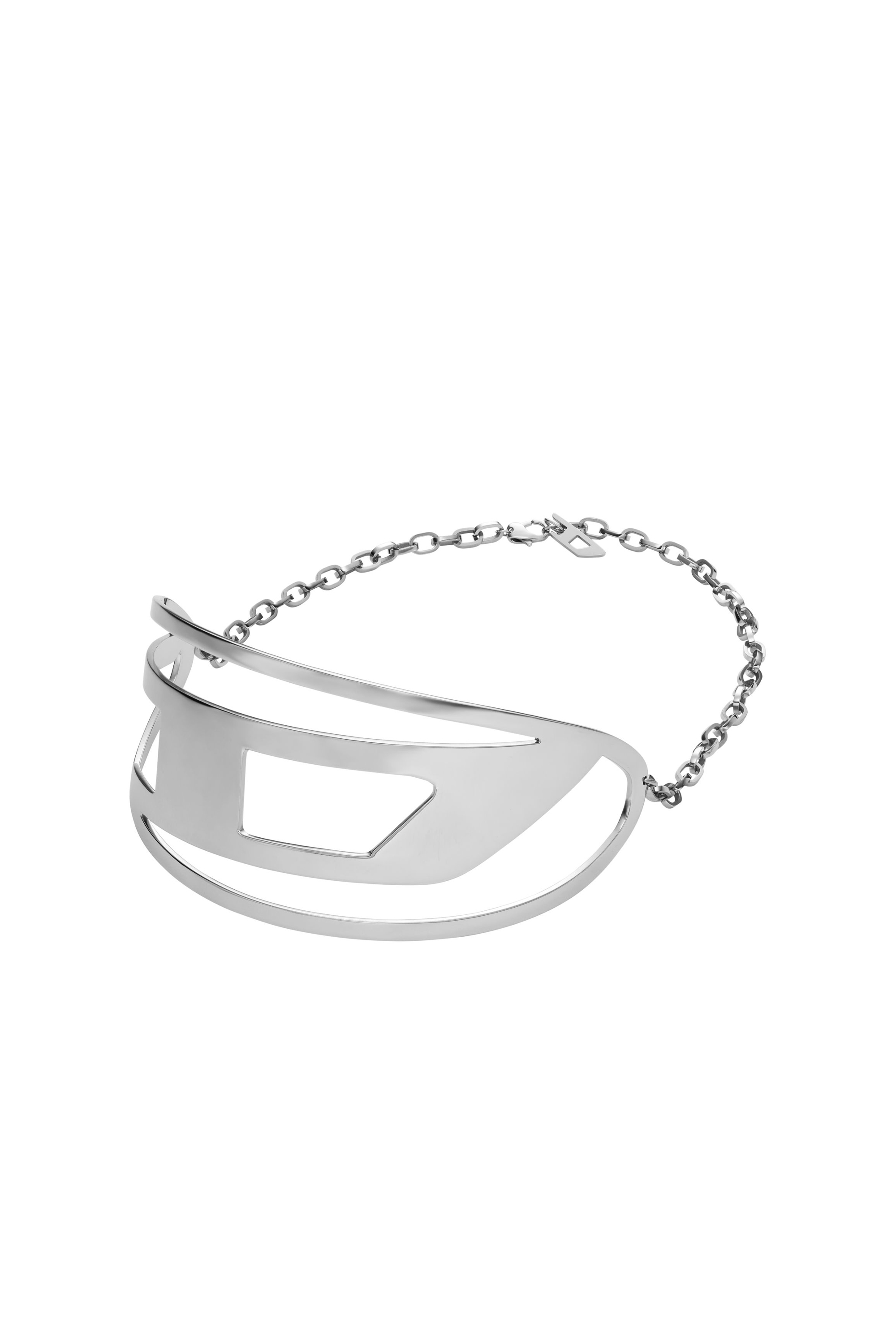 Diesel - DX1479, Unisex Choker aus Edelstahl in Silber - 1
