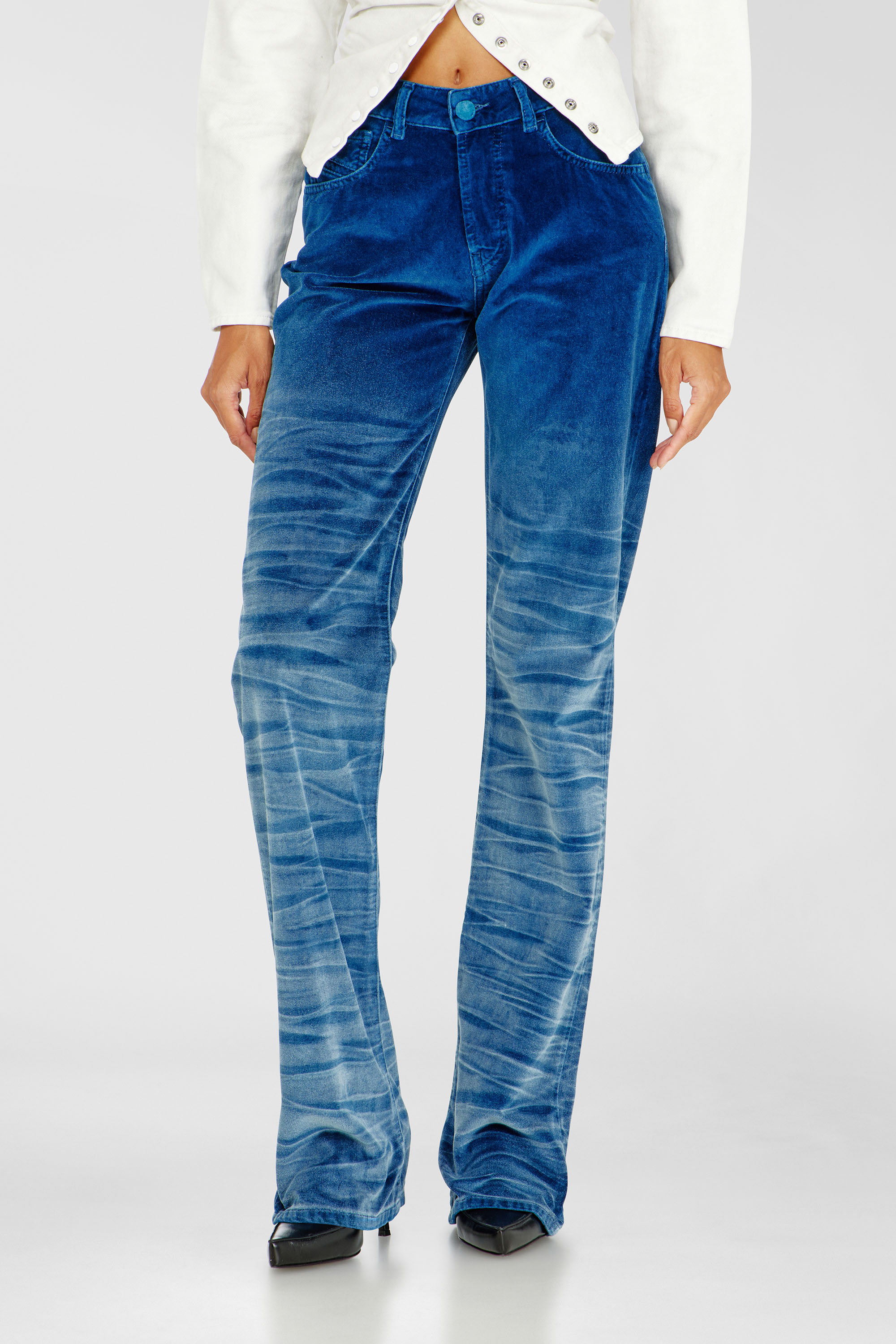Diesel - Damen Regular Jeans D-Lie 003PF, Dunkelblau - 1