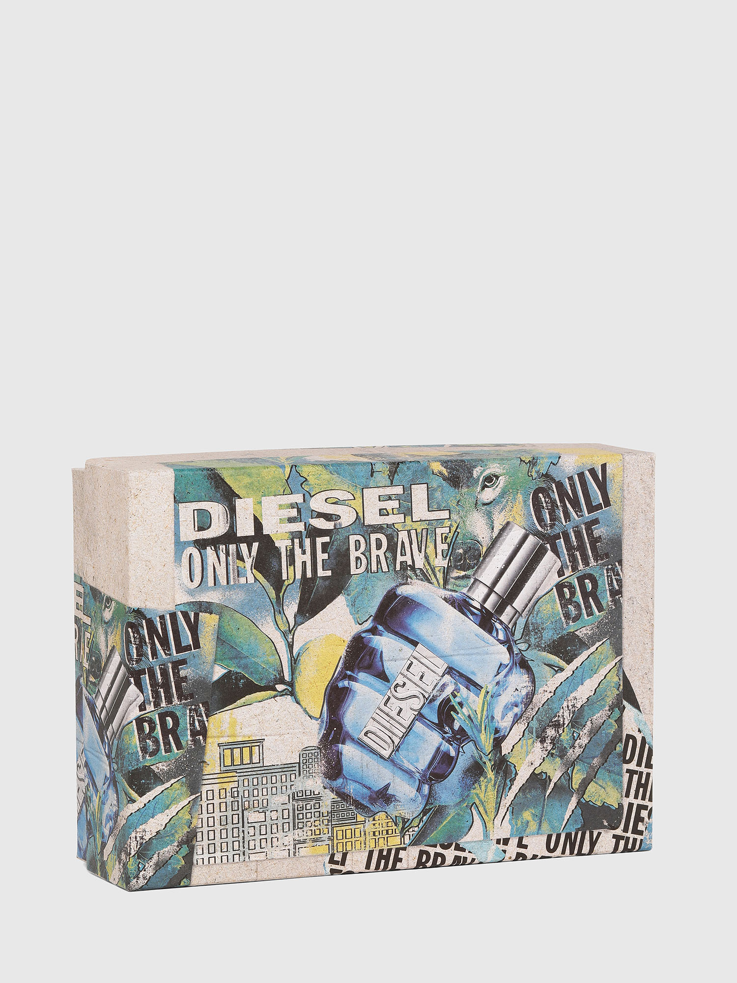 Diesel - ONLY THE BRAVE 50 ML GIFT SET, Herren Only The Brave-Geschenkset in Wei&szlig; - 2