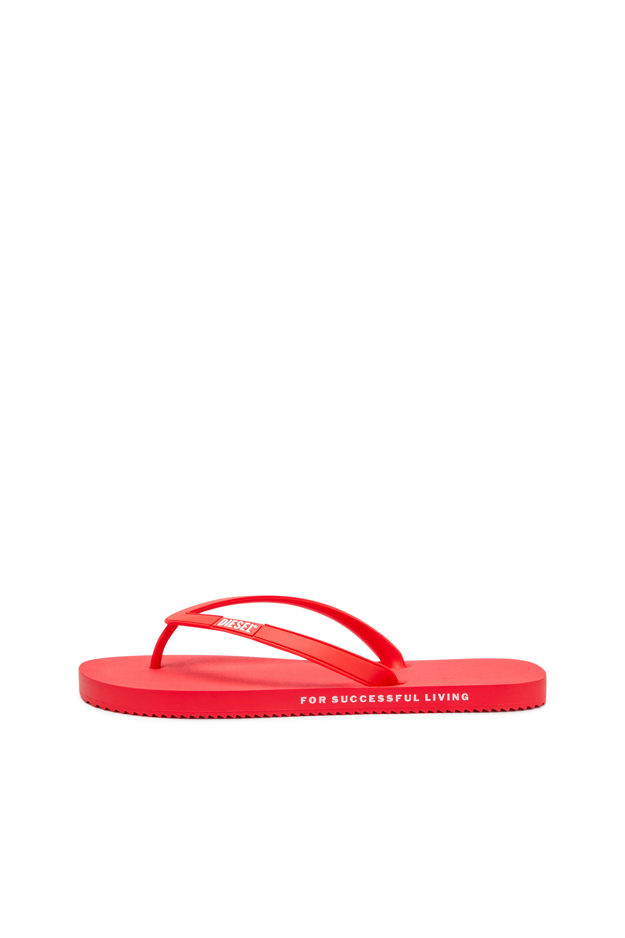 Diesel - SA-RIO, Herren Flip-Flops aus Gummi in Rot - 7