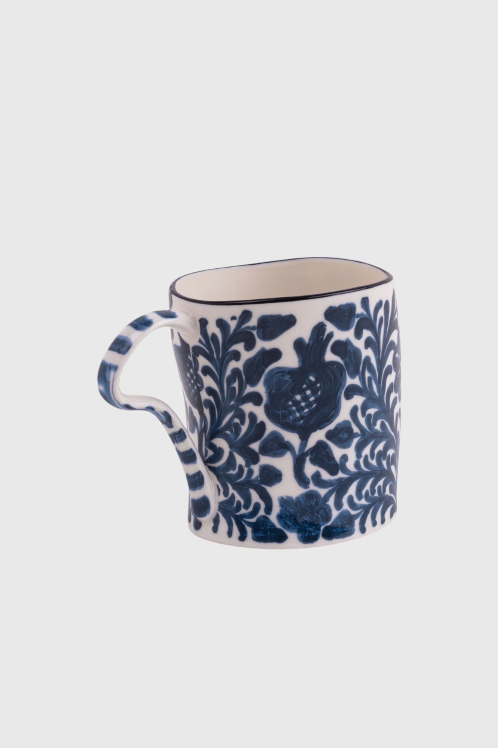 Diesel - 11267 PORCELAIN MUG "CLASSIC ON ACID" -, Unisex Porzellantasse in Weiss/Blau - 6