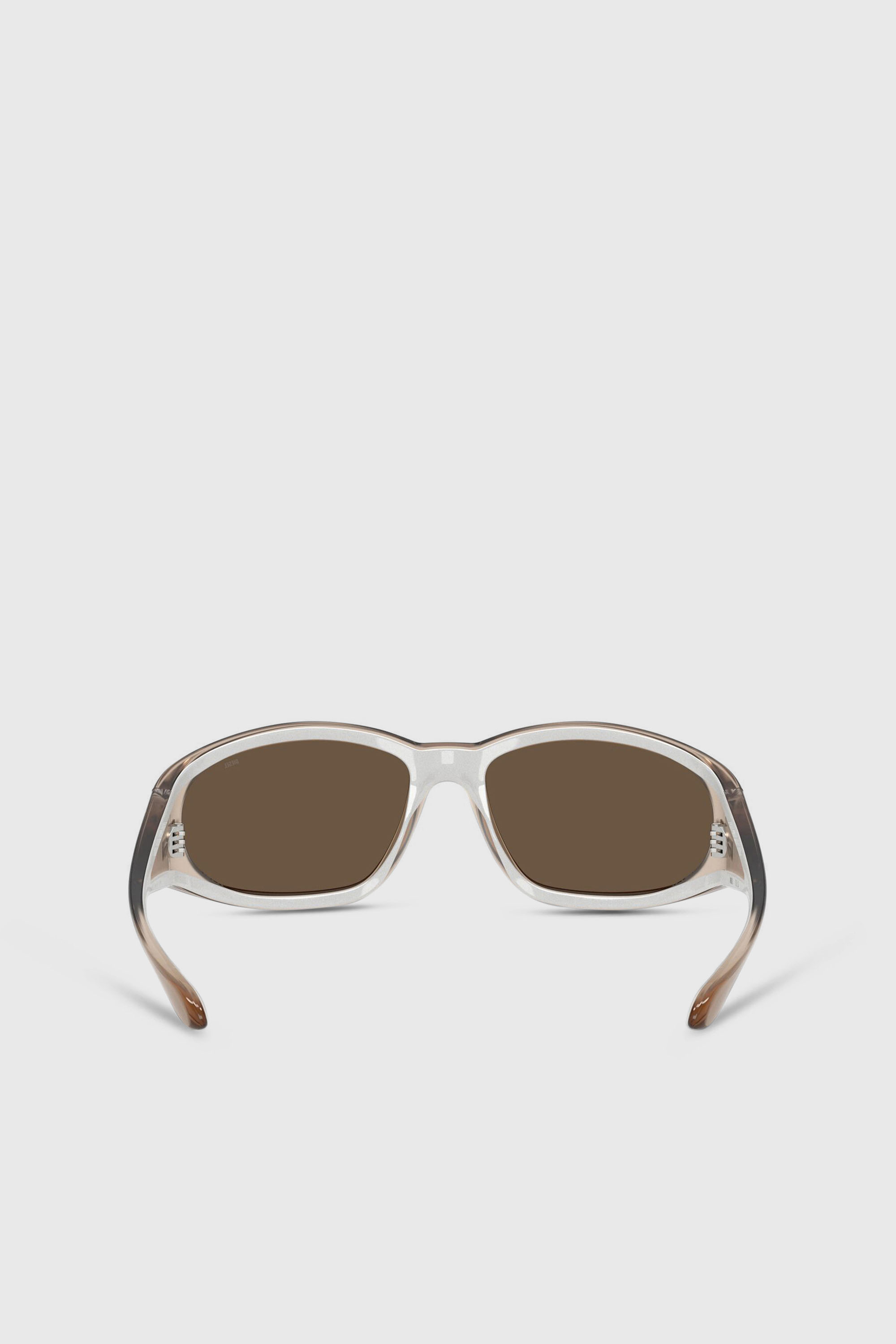 Diesel - 0DL3002, Unisex's Rectangular sunglasses in acetate in Brown - 3
