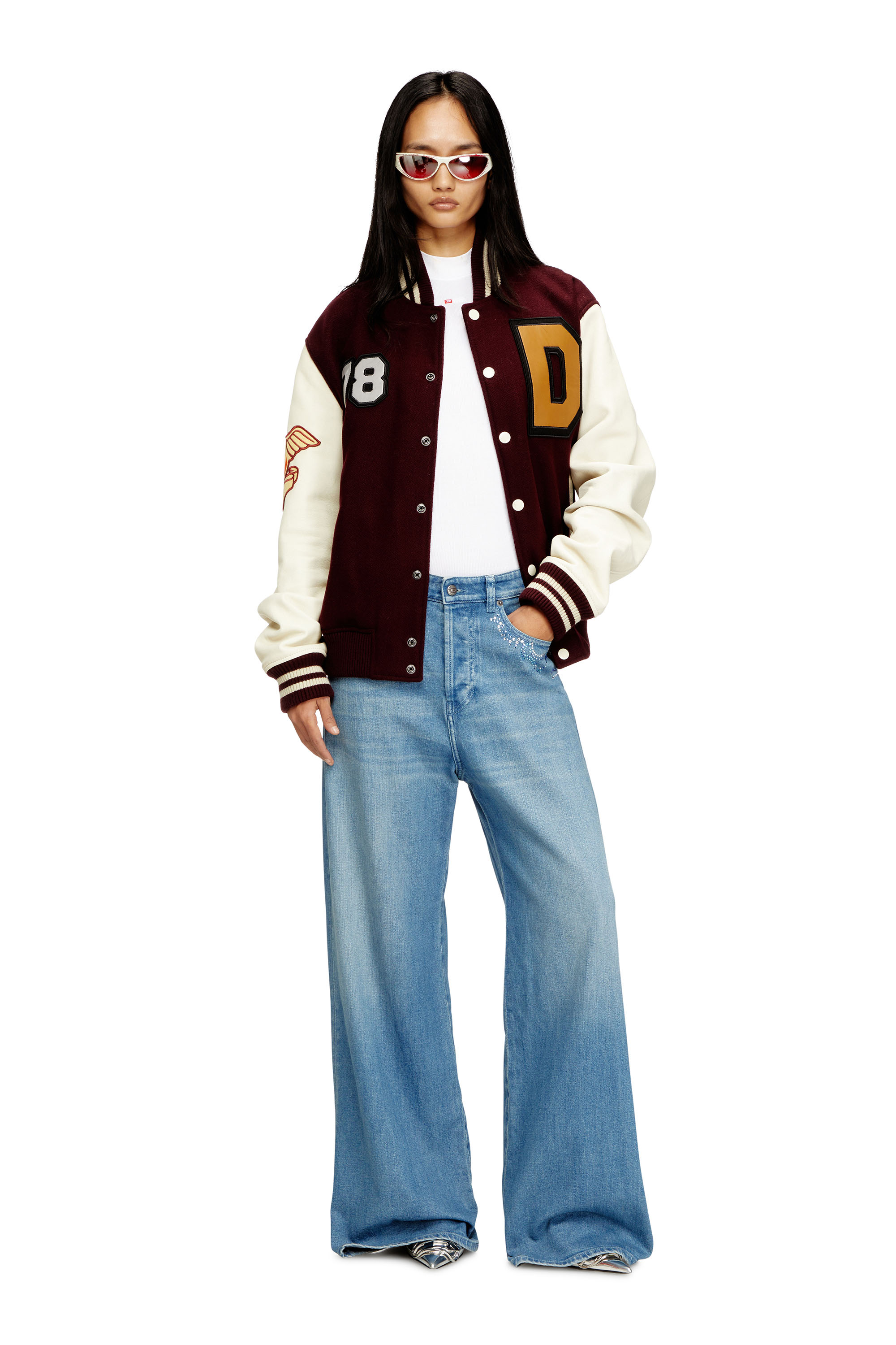 Diesel - Damen Relaxed Jeans 1996 D-Sire 09Q18, Mittelblau - 2