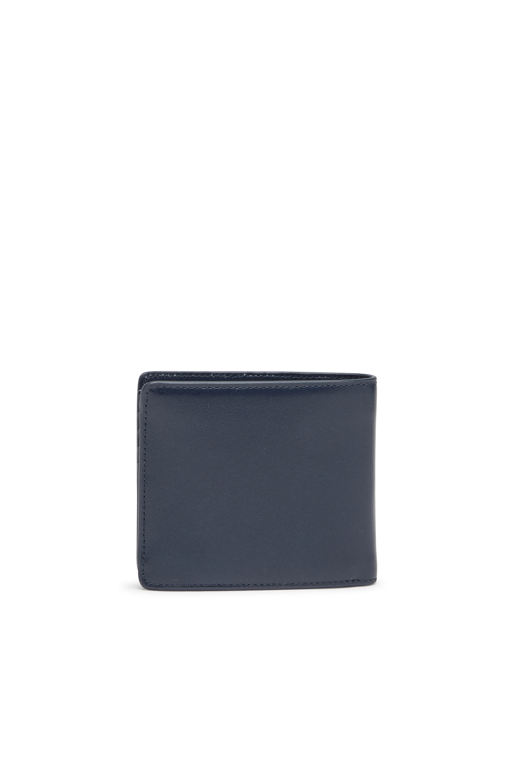 Diesel - HOLI-D BI FOLD COIN S 3D, Unisex Bifold-Portemonnaie aus gleder in Blau - 2